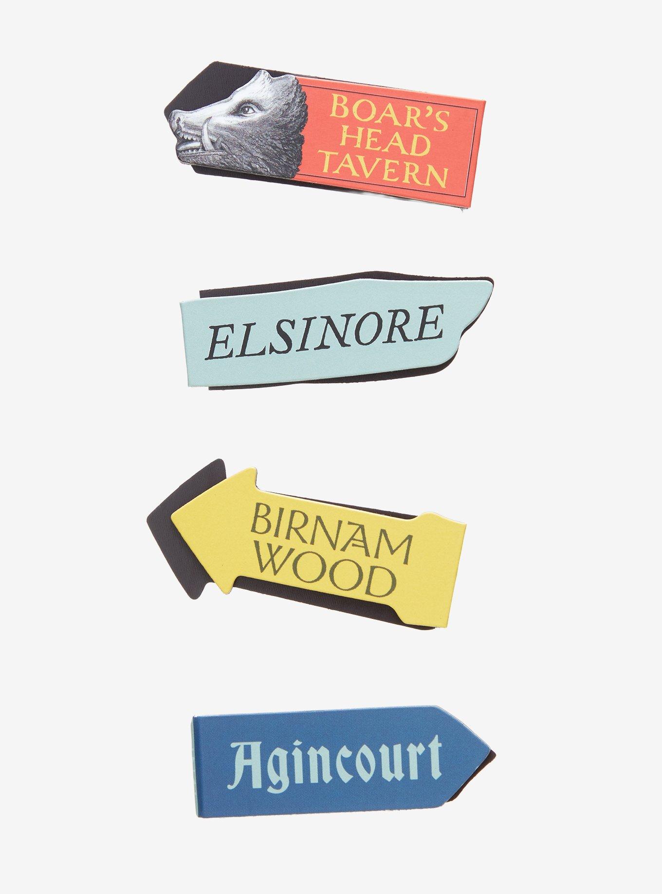 Shakespeare Magnetic Bookmark Set, , hi-res