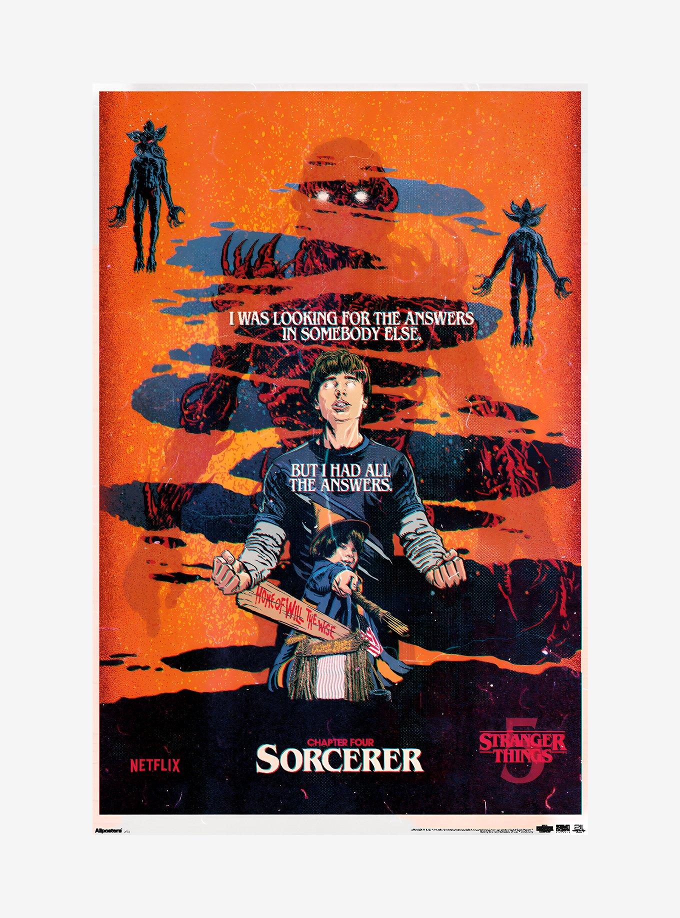 Stranger Things Sorcerer Poster, , hi-res