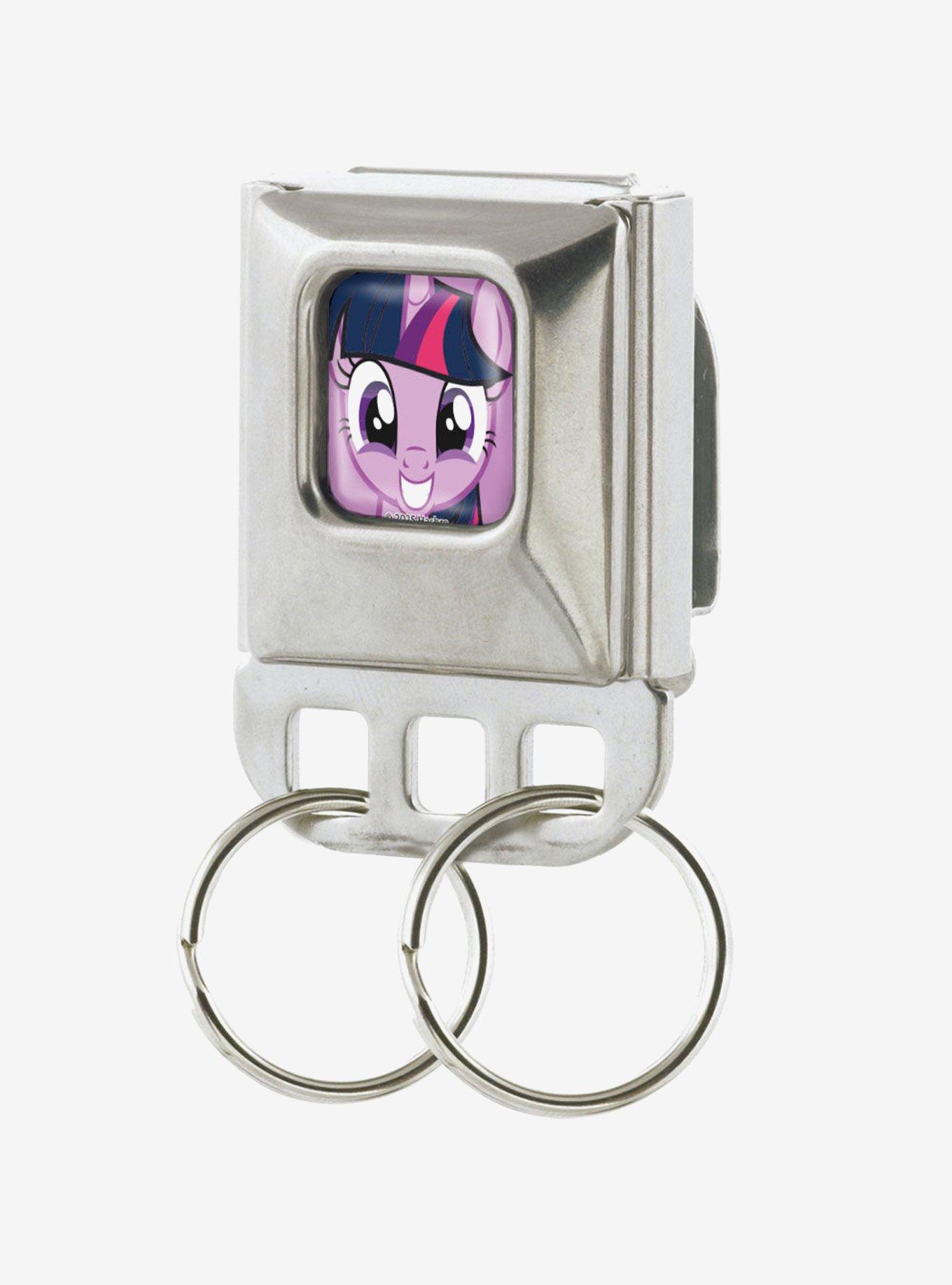 My Little Pony Twilight Sparkle Close Up Seatbelt Buckle Keychain, , hi-res