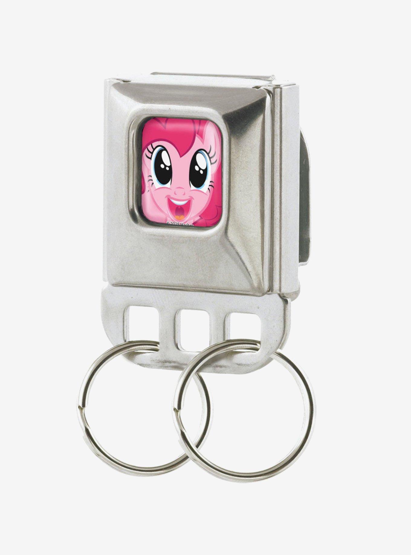 My Little Pony Pinkie Pie Face Close Up Seatbelt Buckle Keychain, , hi-res