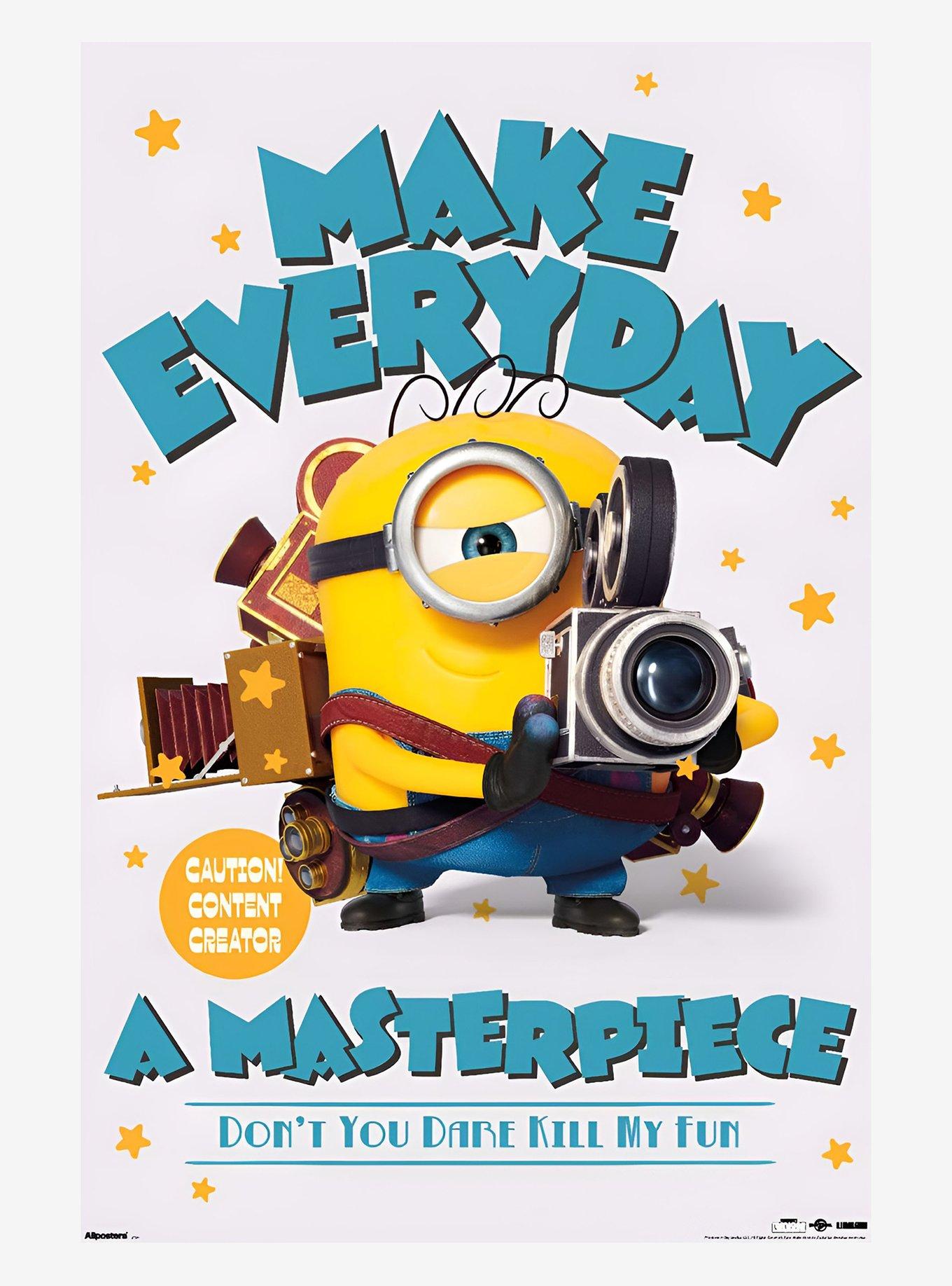 Minions Make Everyday A Masterpiece Poster, , hi-res
