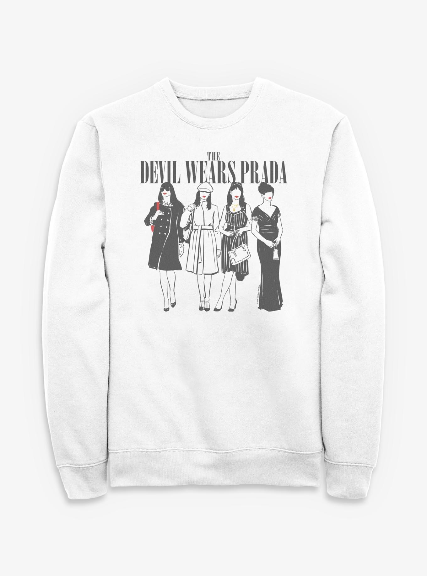 The Devil Wears Prada Andy's Fashion Looks Sweatshirt - WHITE