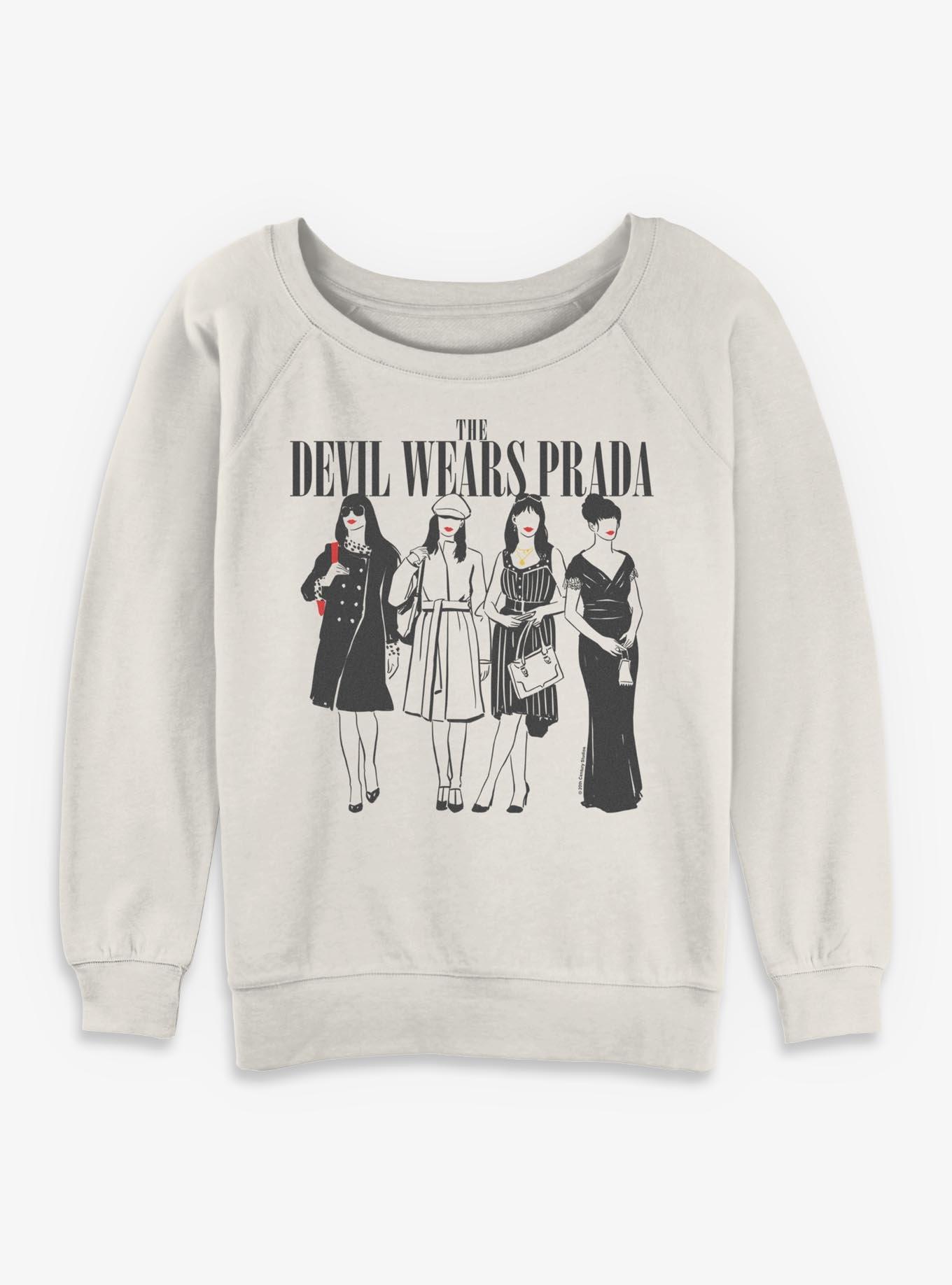 The Devil Wears Prada Andy's Fashion Looks Girls Slouchy Sweatshirt, , hi-res