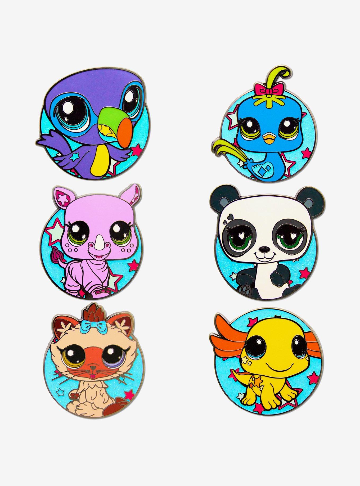 Littlest Pet Shop Mystery Enamel Pin Blind Box Series, , hi-res