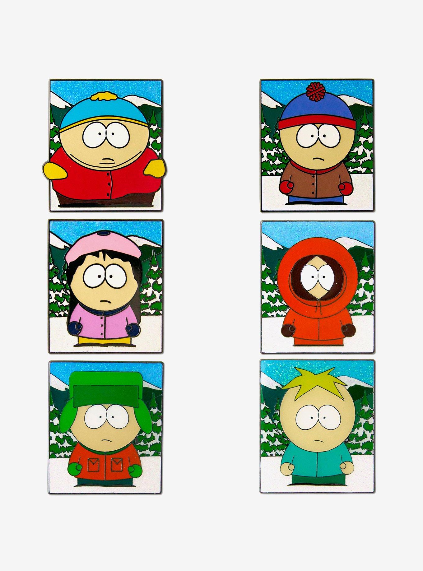 South Park Character Portraits Mystery Enamel Pin Blind Box Series, , hi-res