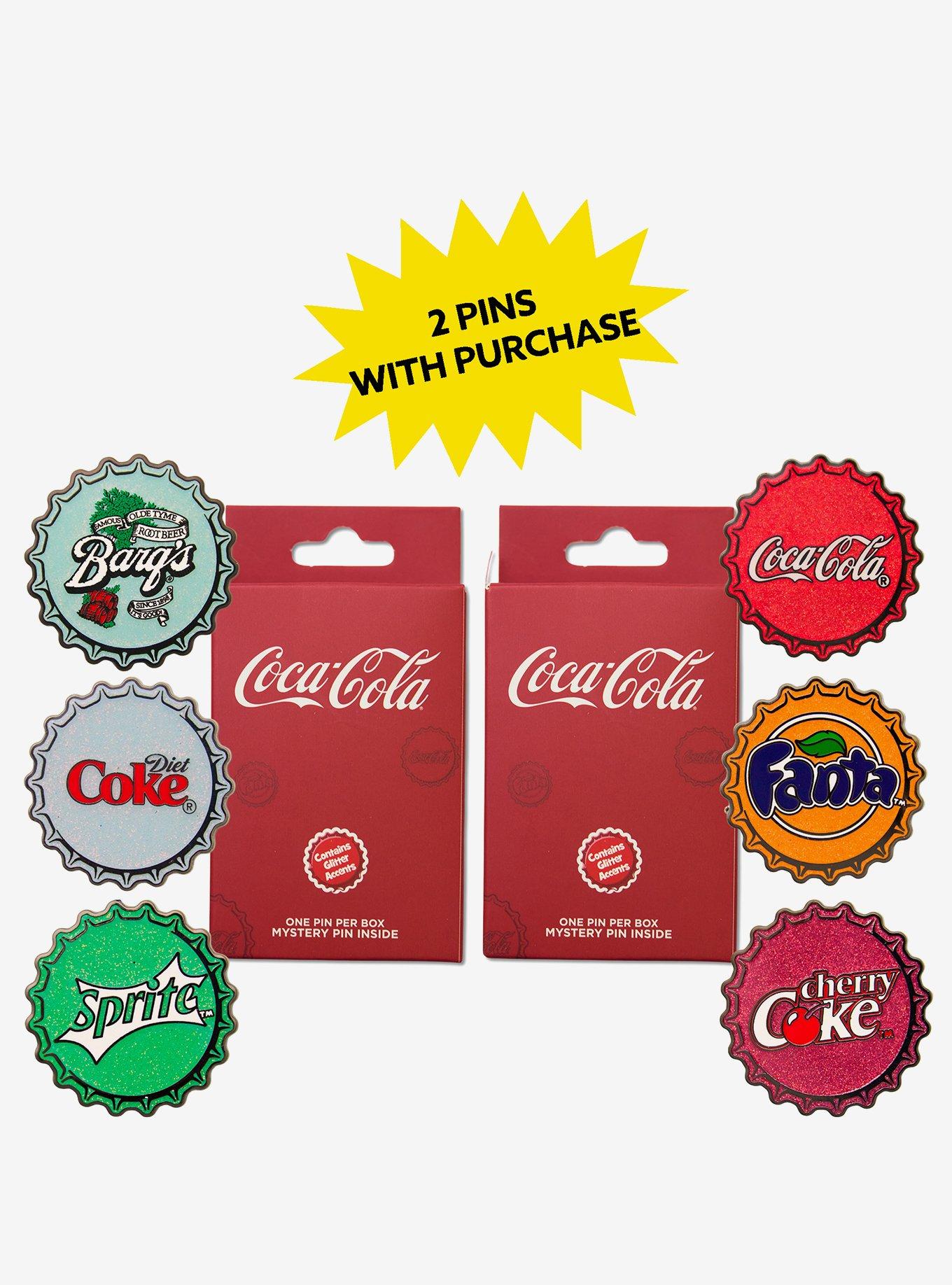 Coca-Cola Bottle Caps Mystery Enamel Pin Blind Box Series 2 Pack, , hi-res