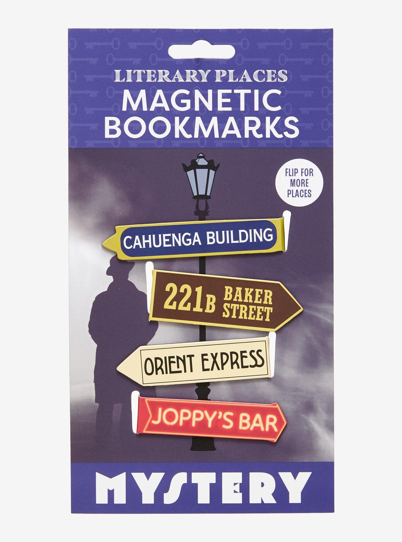 Literary Places Mystery Magnetic Bookmark Set, , hi-res