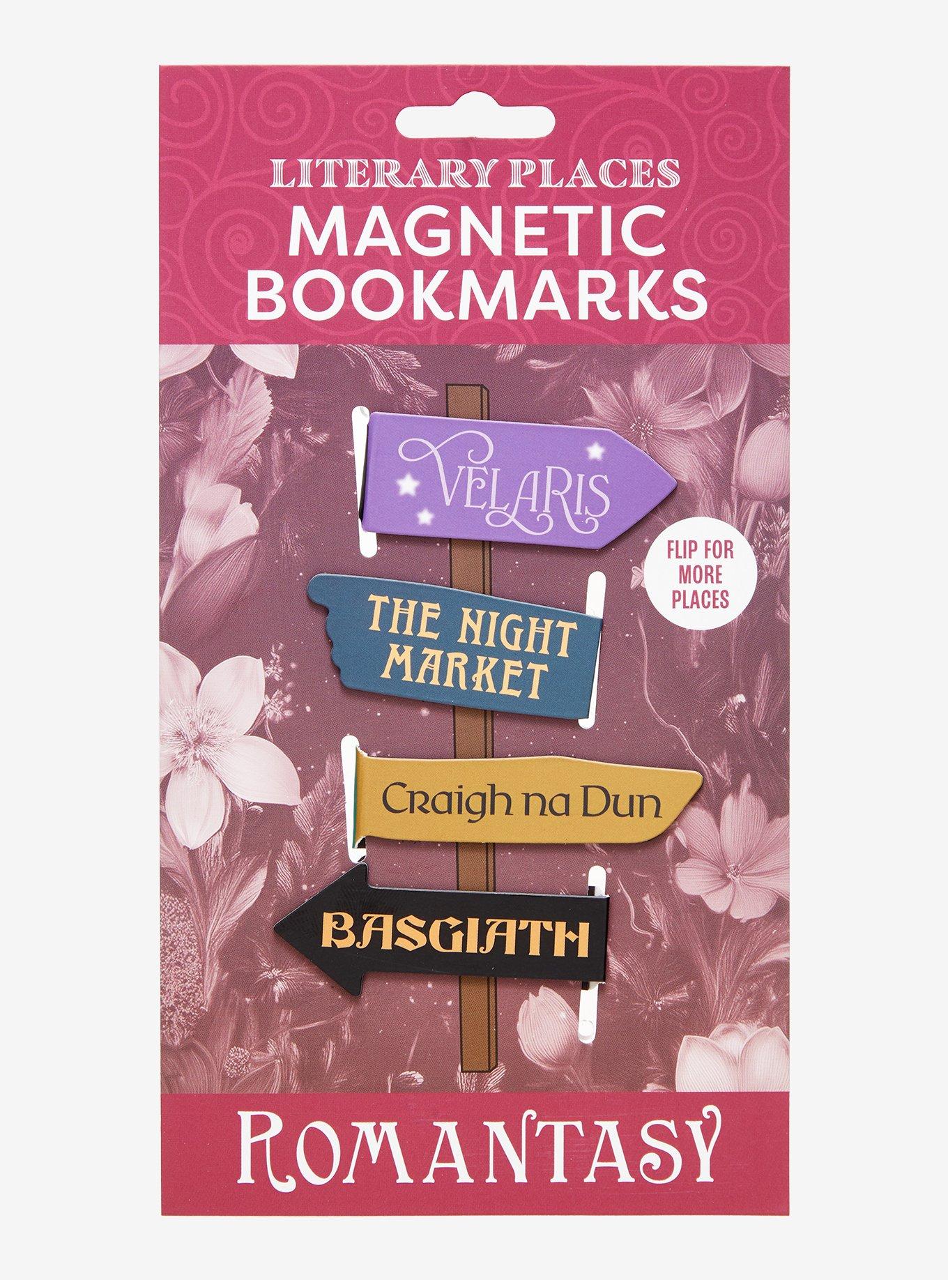 Literary Places Romantasy Magnetic Bookmark Set, , hi-res