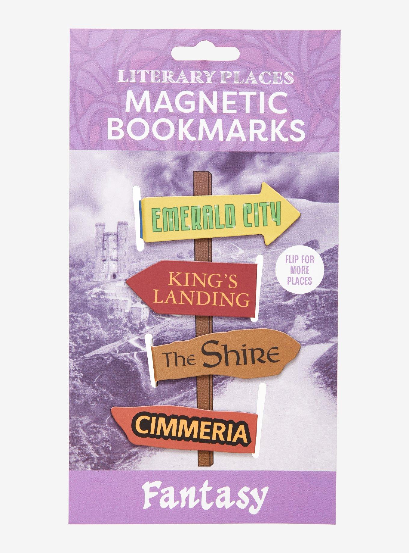 Literary Places Fantasy Magnetic Bookmark Set, , hi-res