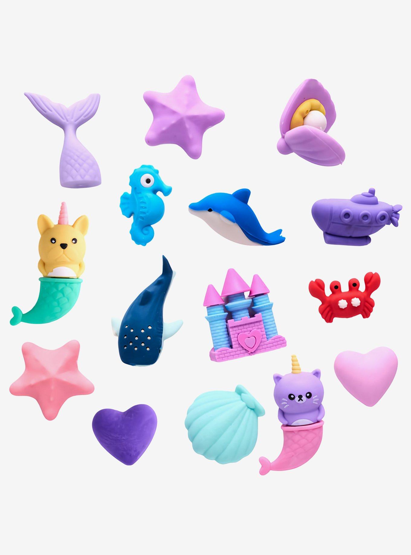 Desk Pets Mermaid Eraser Set, , hi-res