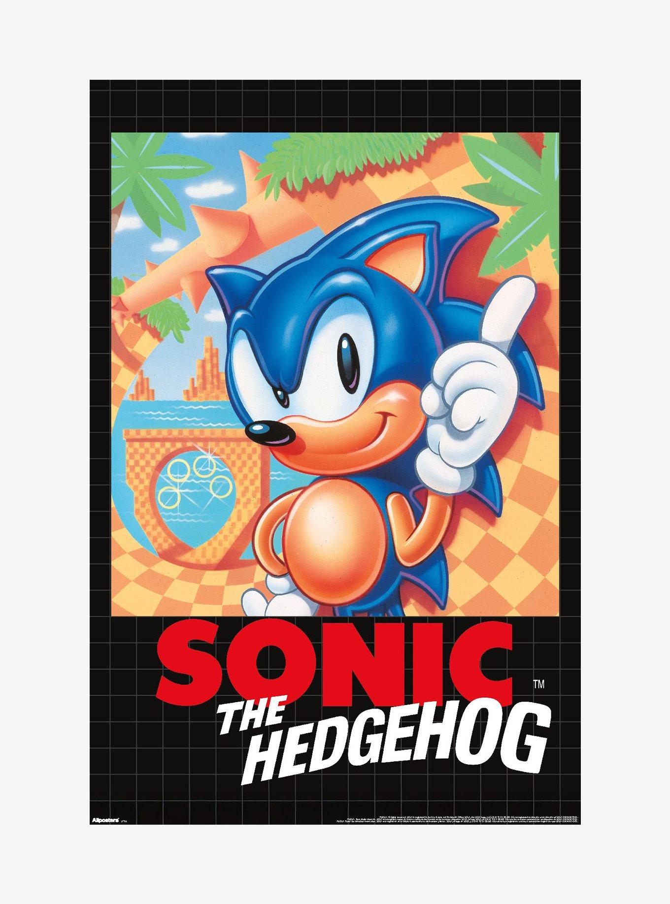 Sonic The Hedgehog Key Art Poster, , hi-res