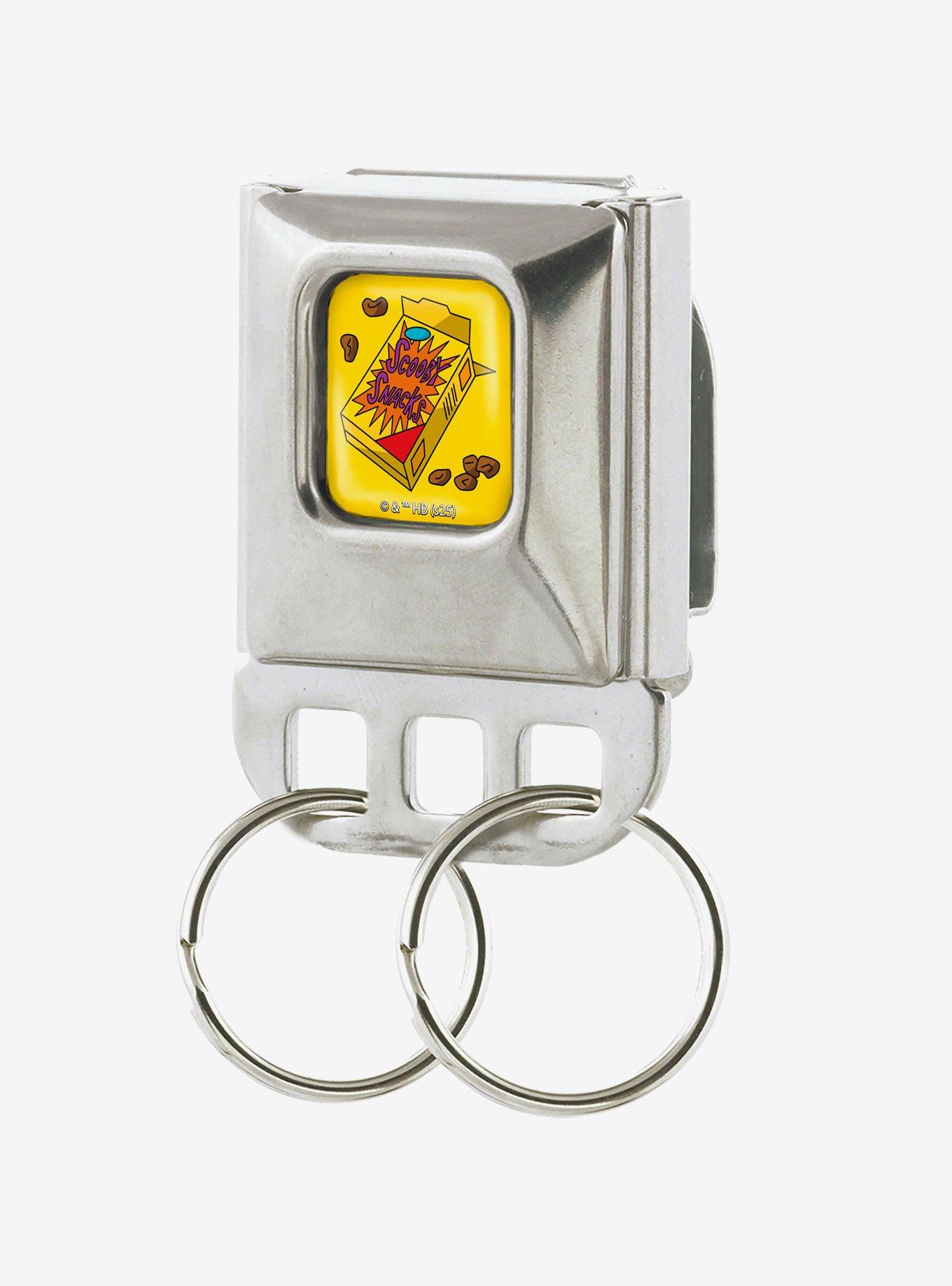 Scooby-Doo! Scooby Snacks Box Seatbelt Buckle Keychain, , hi-res