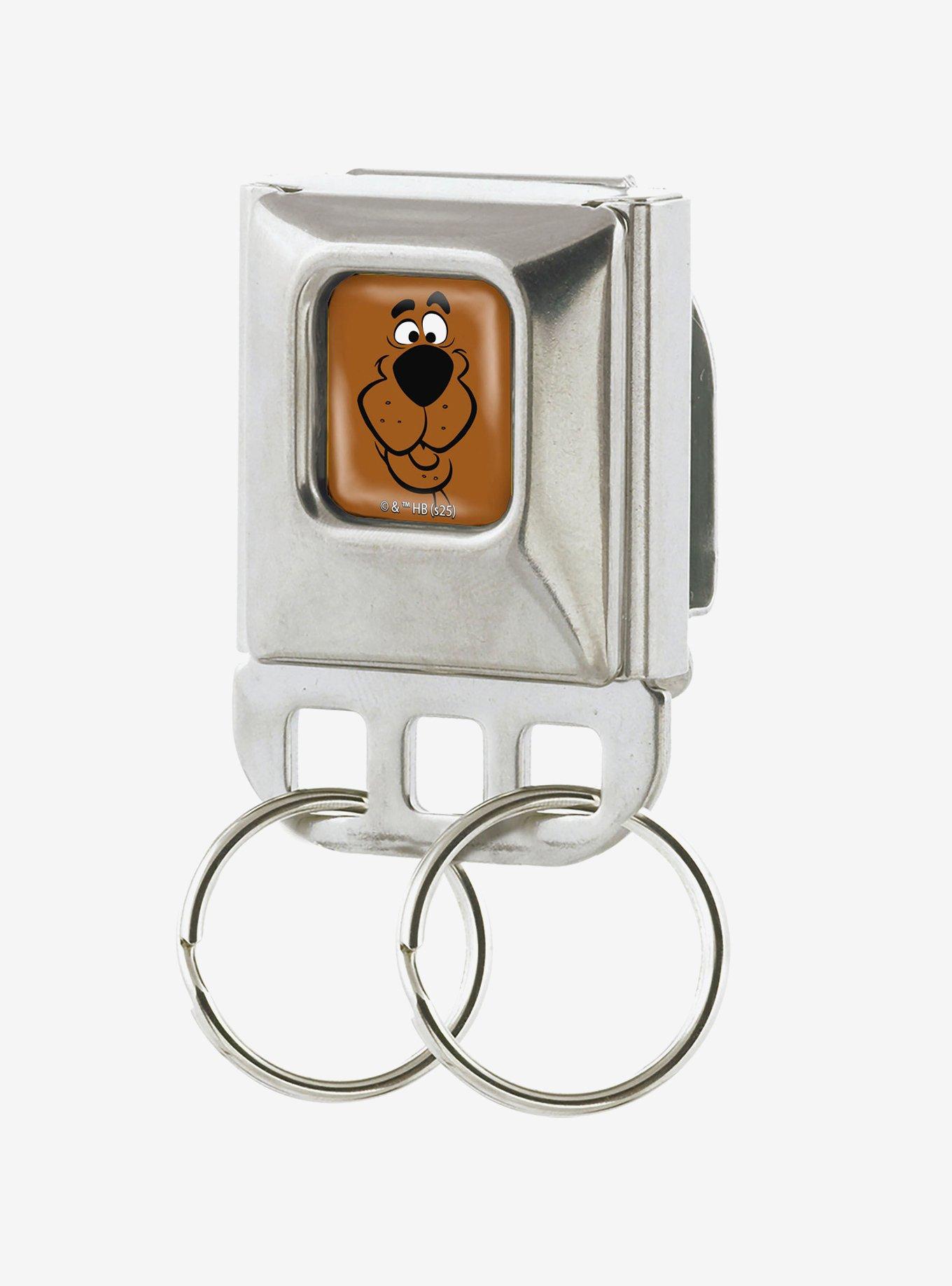 Scooby-Doo! Face Close Up Seatbelt Buckle Keychain, , hi-res