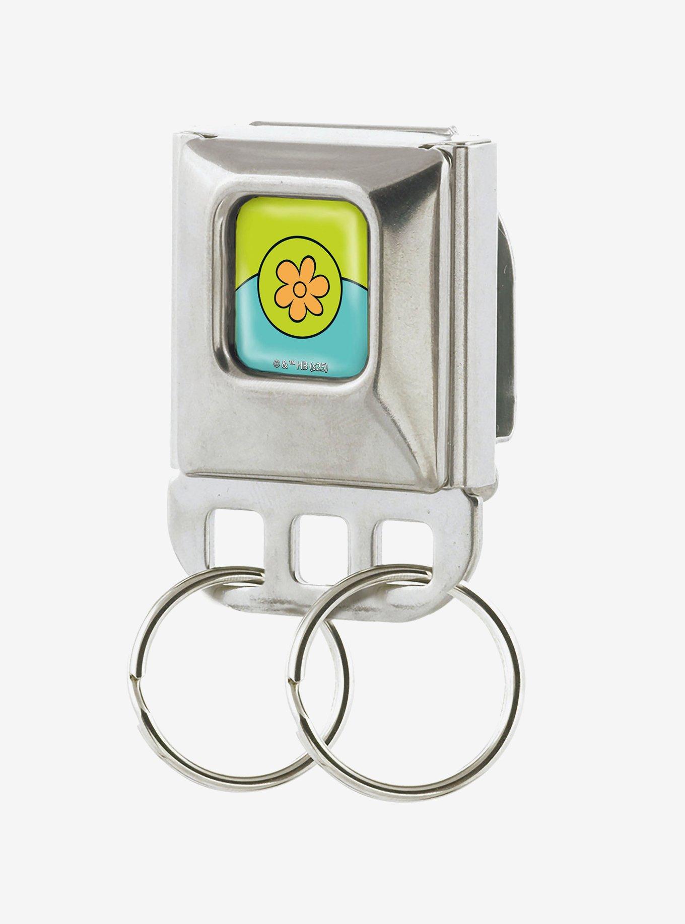 Scooby-Doo! Mystery Machine Van Emblem Seatbelt Buckle Keychain