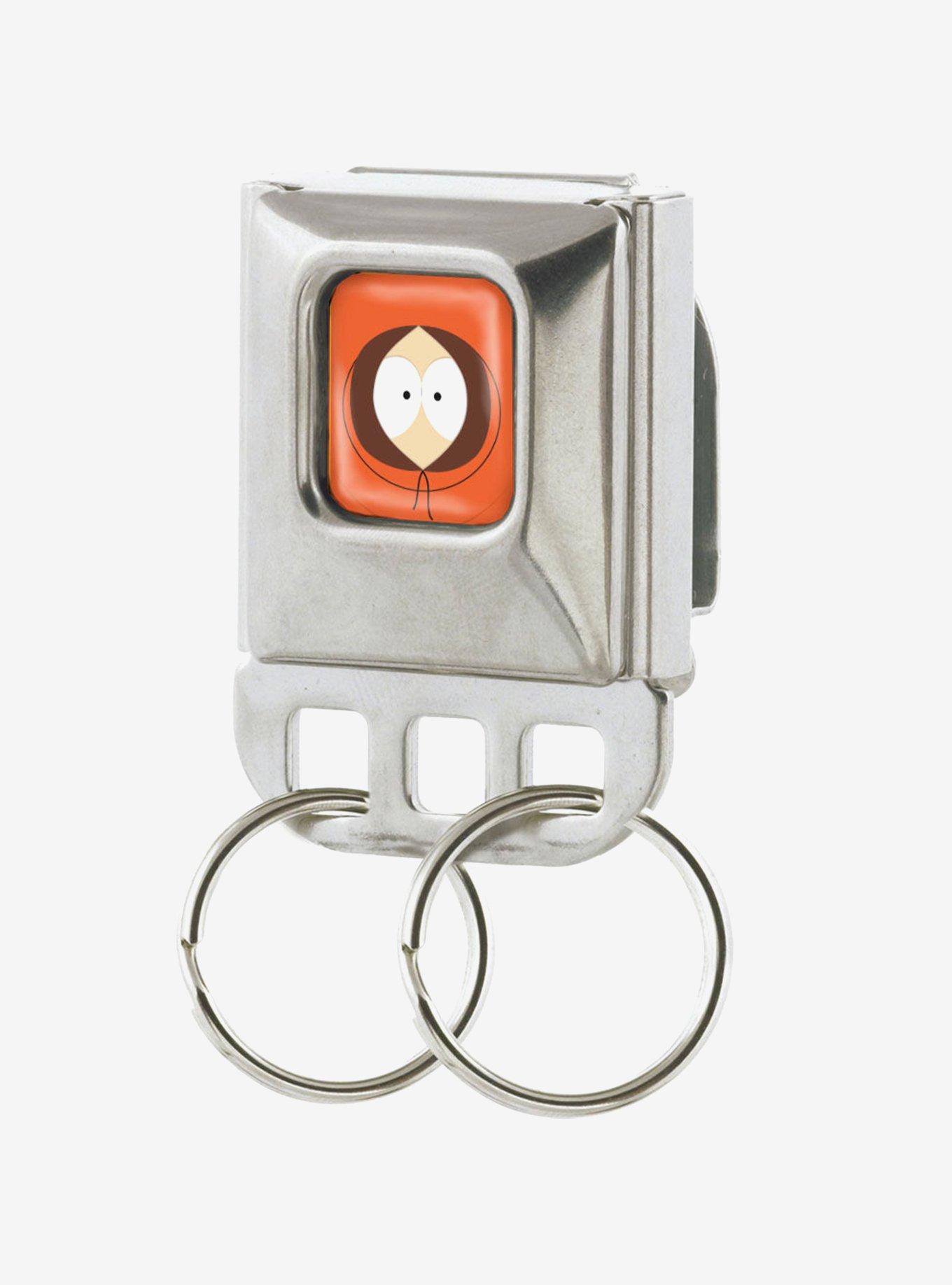South Park Kenny McCormick Face Close Up Seatbelt Buckle Keychain, , hi-res