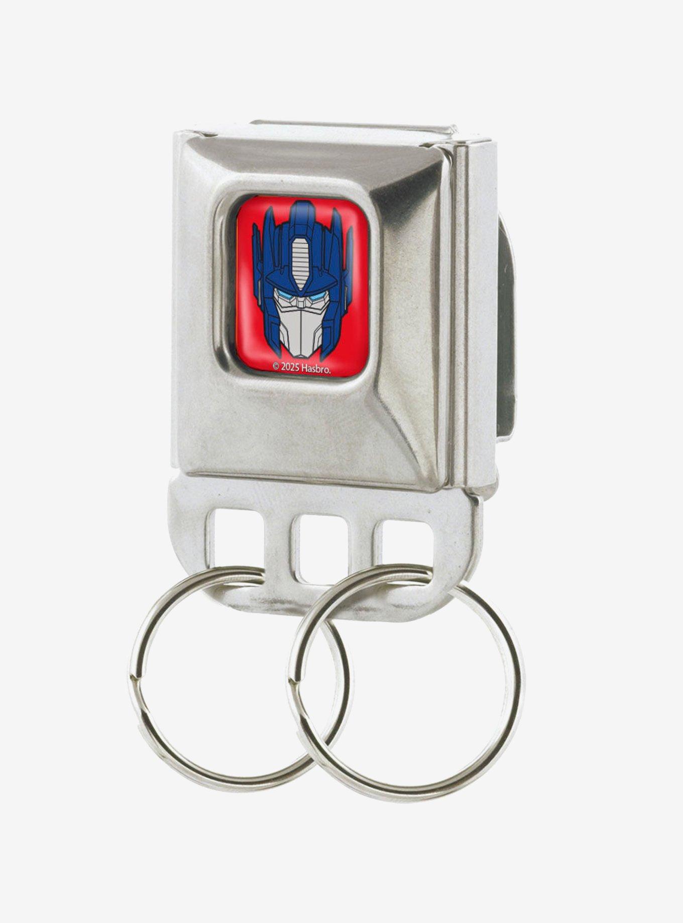 Transformers Optimus Prime Face Seatbelt Buckle Keychain, , hi-res