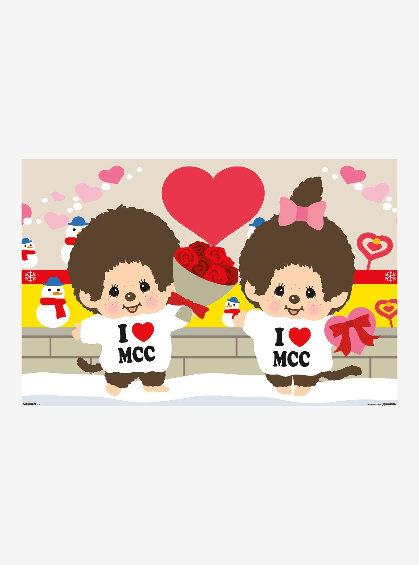 Monchhichi I Heart MCC Poster, , hi-res