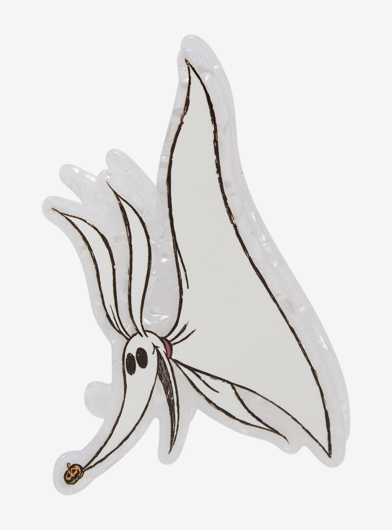 Disney The Nightmare Before Christmas Zero Figural Claw Clip - BoxLunch Exclusive, , hi-res