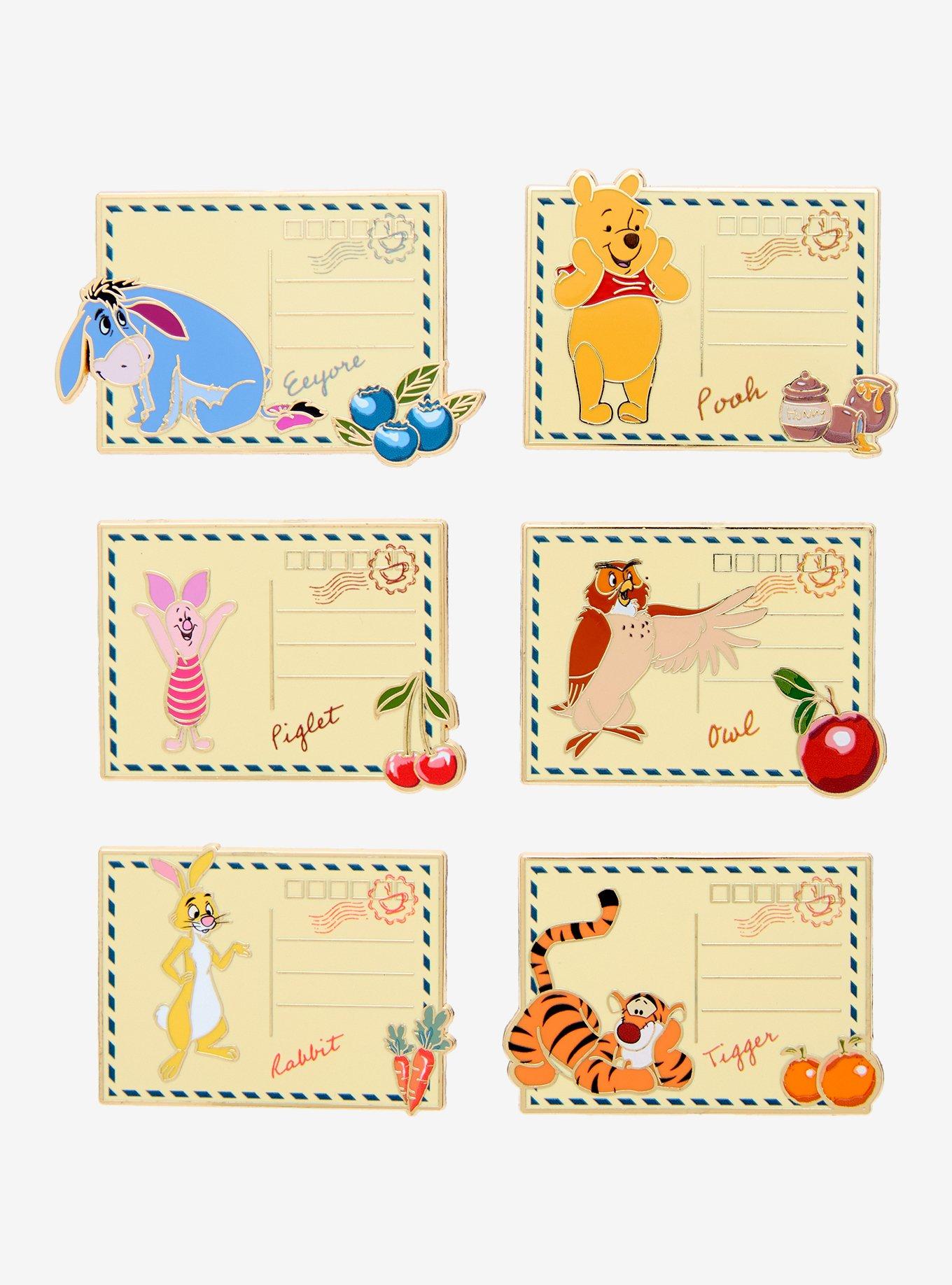 Disney Winnie the Pooh Character Postcard Blind Box Magnet - BoxLunch Exclusive, , hi-res