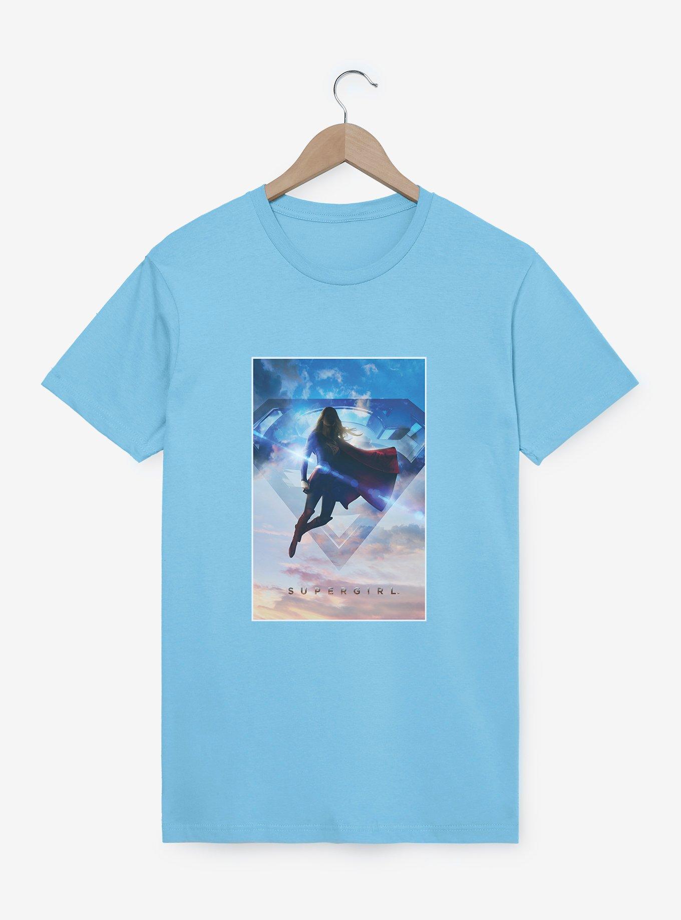 Supergirl Flying Silhouette T-Shirt