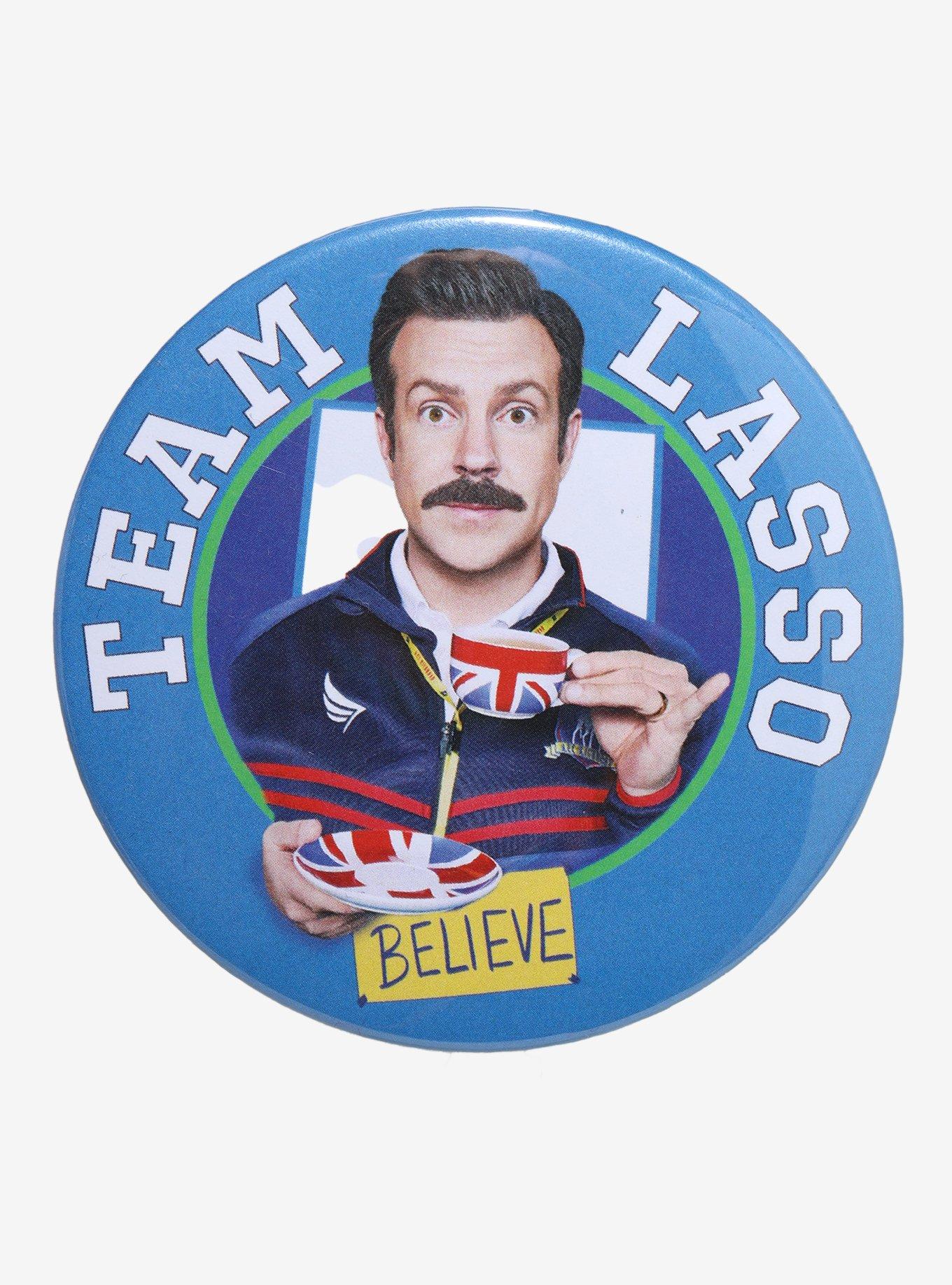 Ted Lasso Team Lasso 3 Inch Button, , hi-res