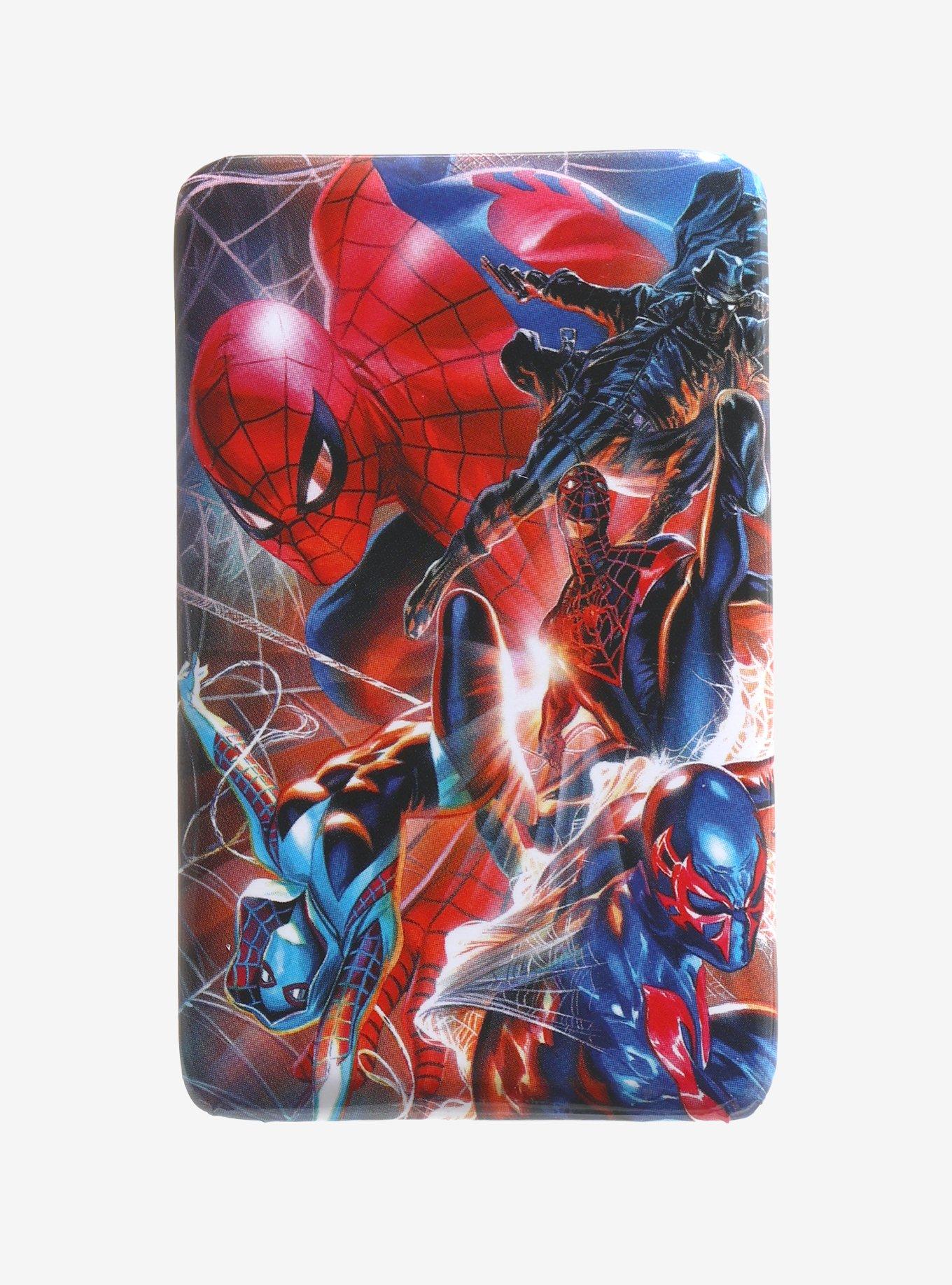 Marvel Spider-Man Spider-Verse Rectangular Button, , hi-res