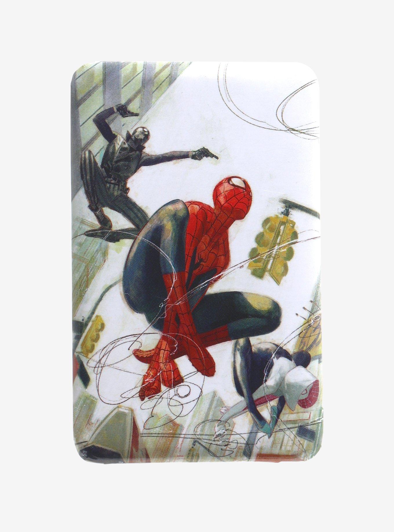 Marvel Spider-Man Trio Rectangular Button, , hi-res