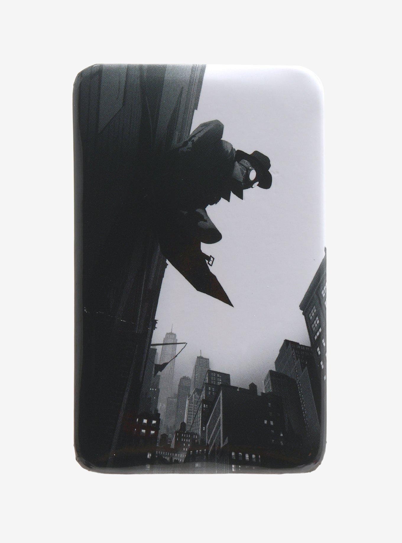 Marvel Spider-Man Spider-Noir Rectangular Button, , hi-res