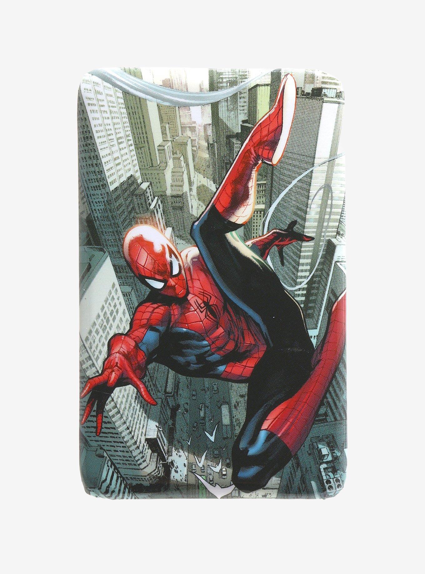 Marvel Spider-Man Swinging Rectangular Button, , hi-res