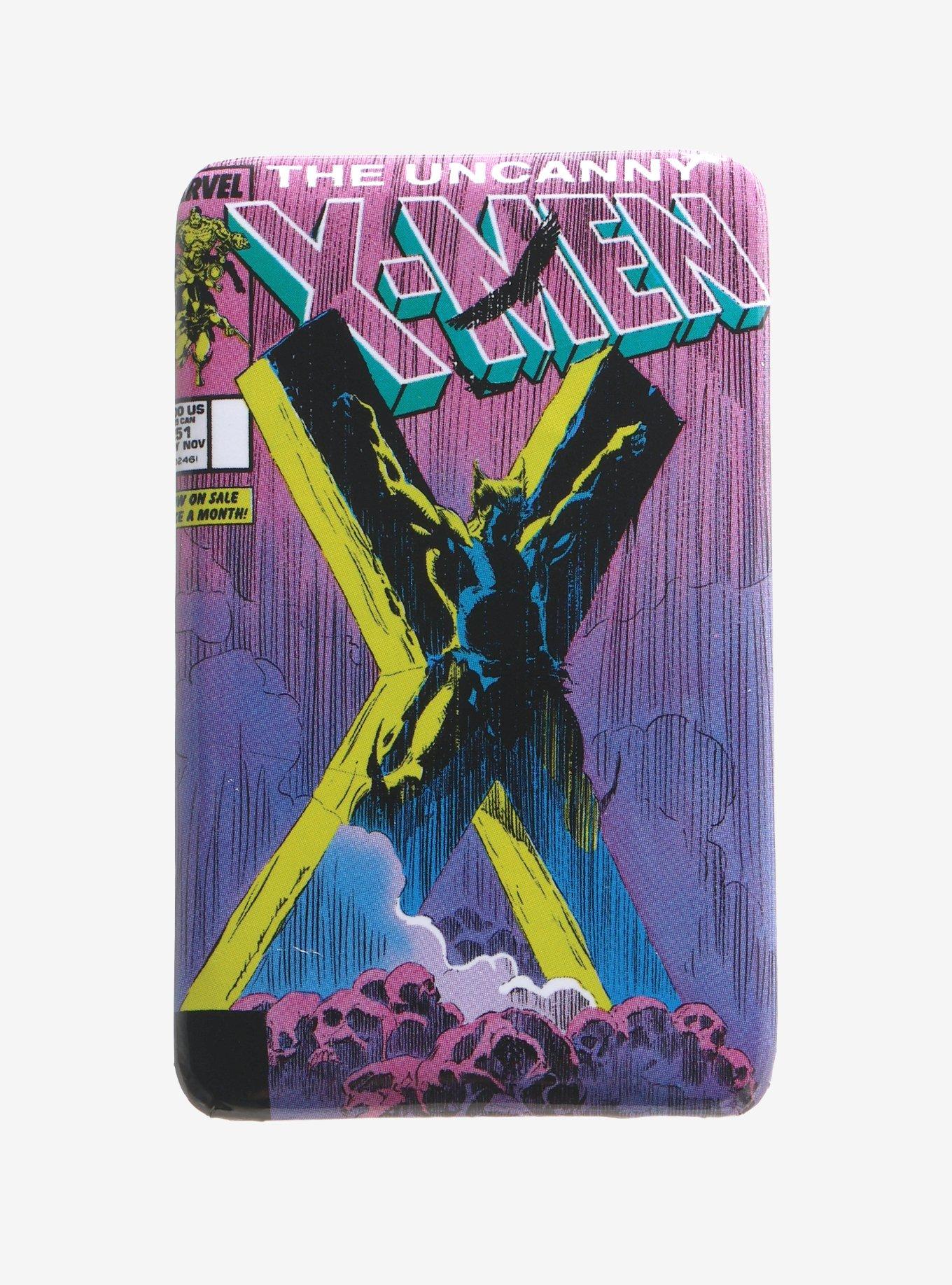Marvel The Uncanny X-Men Rectangular Button, , hi-res