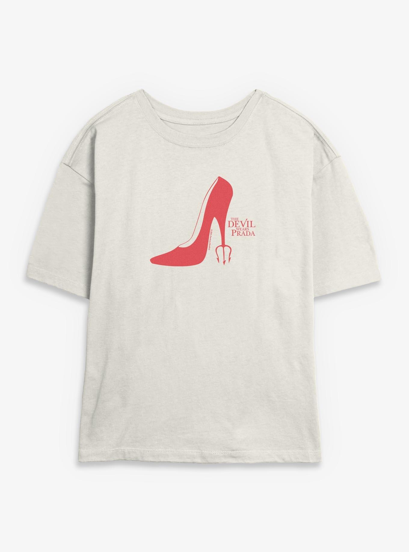 The Devil Wears Prada Red Heel Womens Skimmer T-Shirt, , hi-res