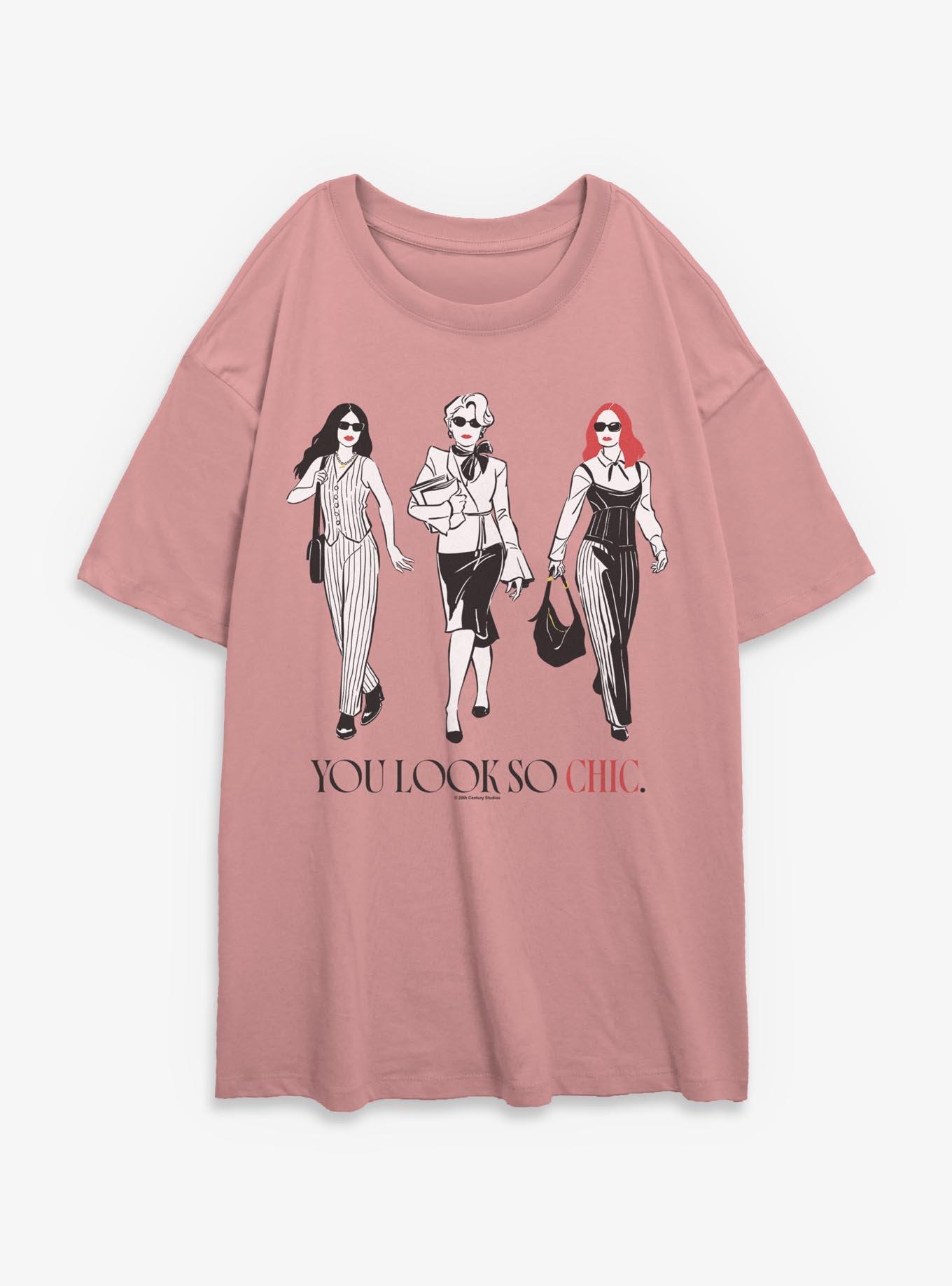 The Devil Wears Prada 2 Looking Chic Womens Oversized T-Shirt, , hi-res
