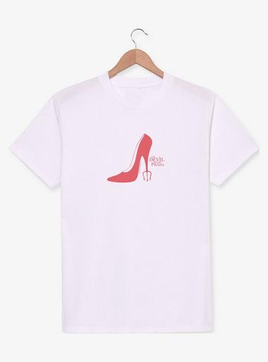 The Devil Wears Prada Red Heel T-Shirt - WHITE | BoxLunch