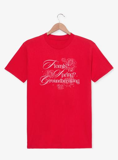 The Devil Wears Prada Floral For Spring So Groundbreaking T-Shirt