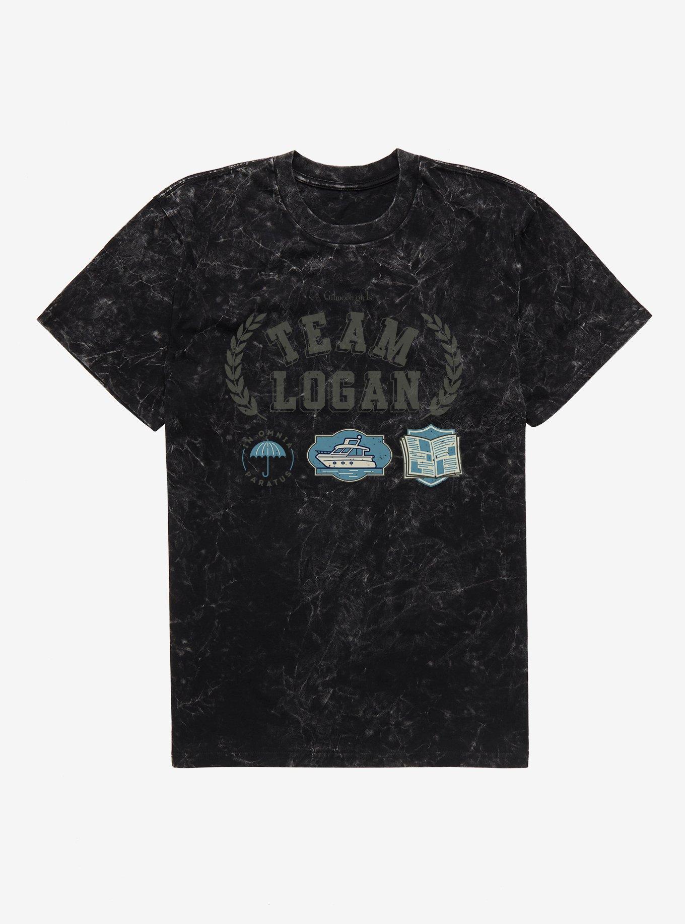 Gilmore Girls Team Logan Mineral Wash T-Shirt, , hi-res