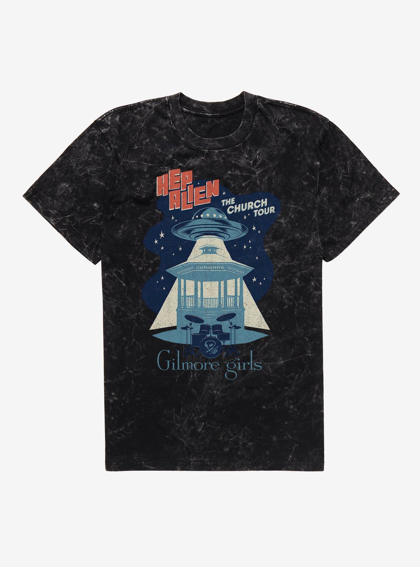 Gilmore Girls Hep Alien The Church Tour Mineral Wash T-Shirt, , hi-res