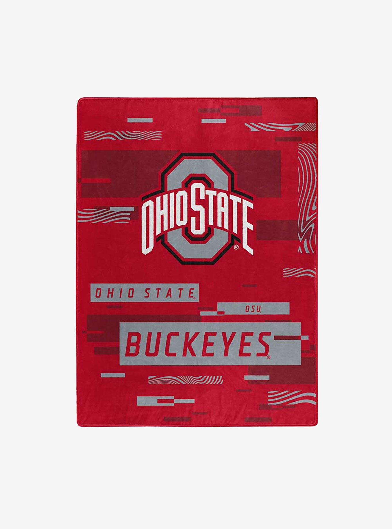 NCAA Digitize Ohio State Raschel Throw Blanket, , hi-res