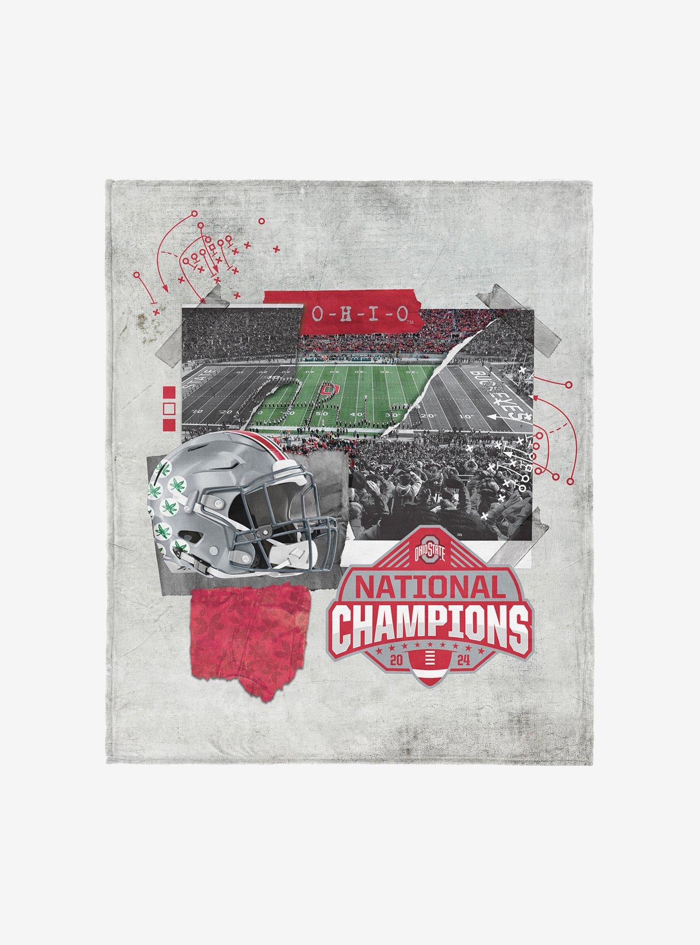NCAA Ohio State Buckeyes 2024 FBC Champ Love Silk Touch Throw Blanket, , hi-res