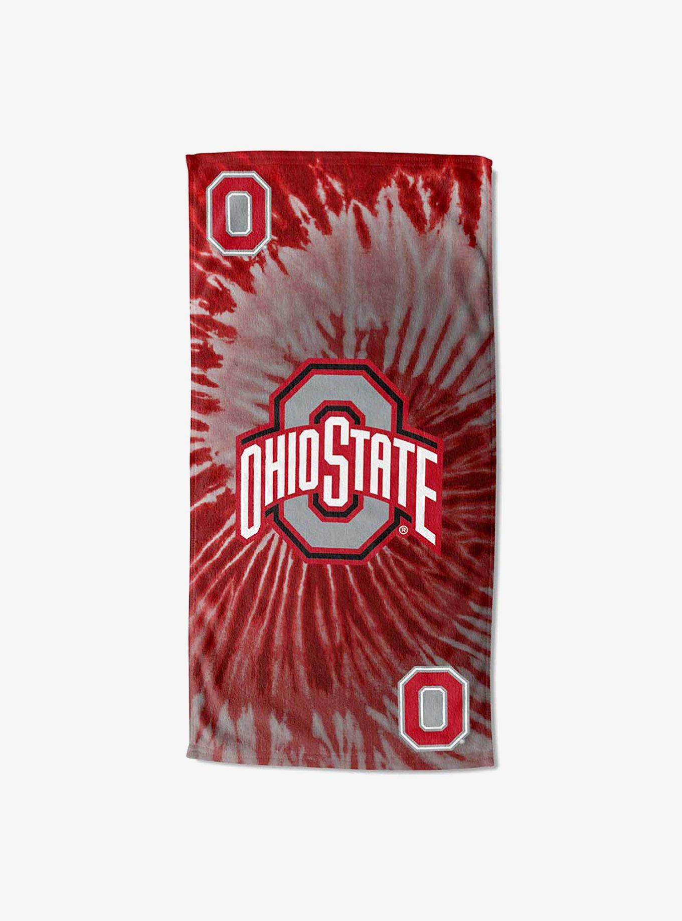 NCAA Ohio State Psychedelic Beach Towel, , hi-res