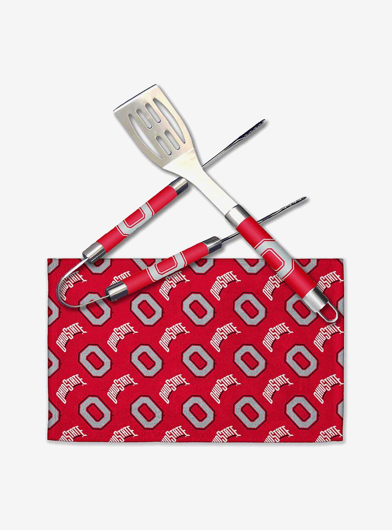 NCAA Ohio State Bbq Grill Utensil Set, , hi-res