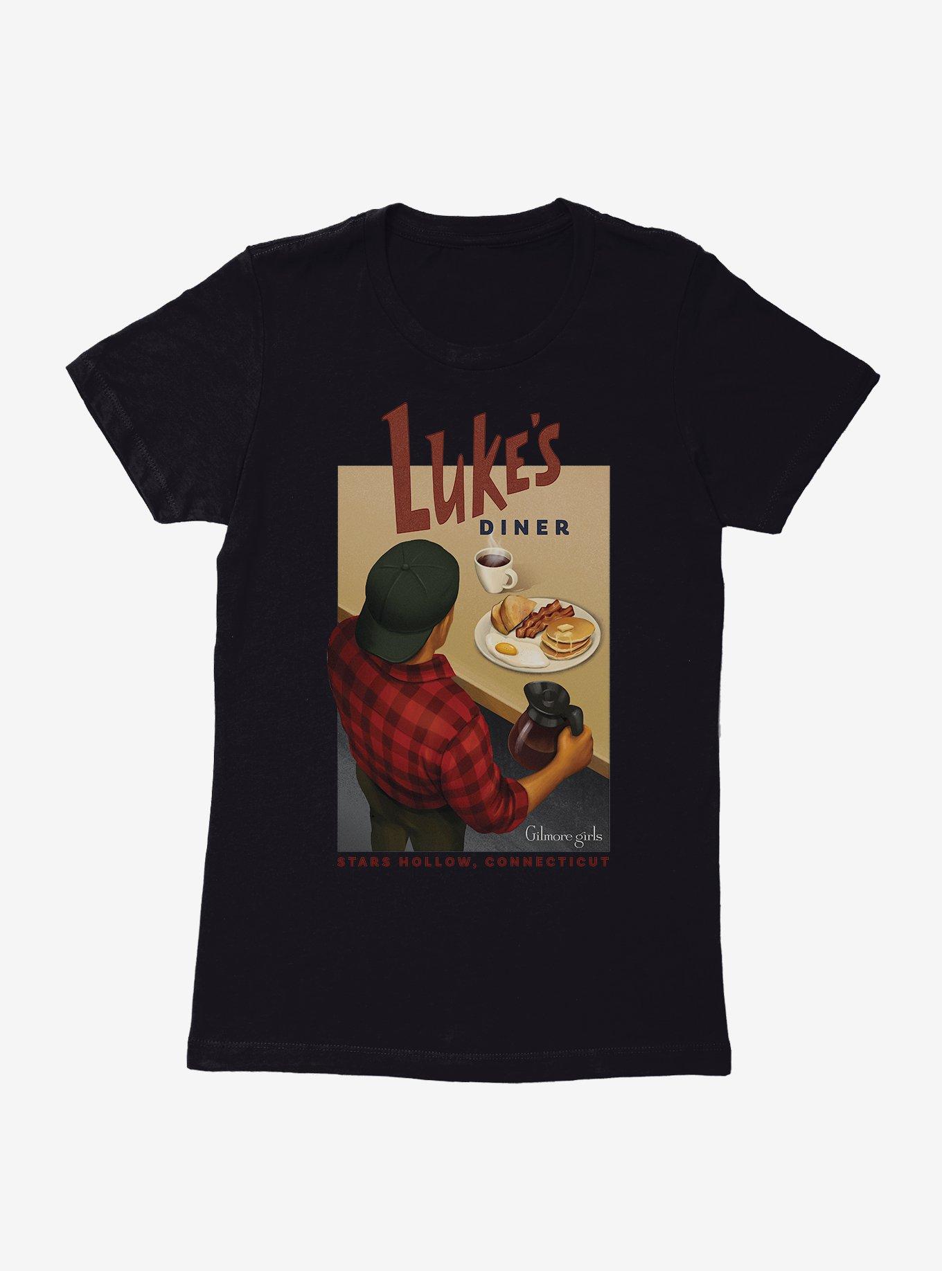 Gilmore Girls Luke's Diner Hartford Connecticut Womens T-Shirt, , hi-res