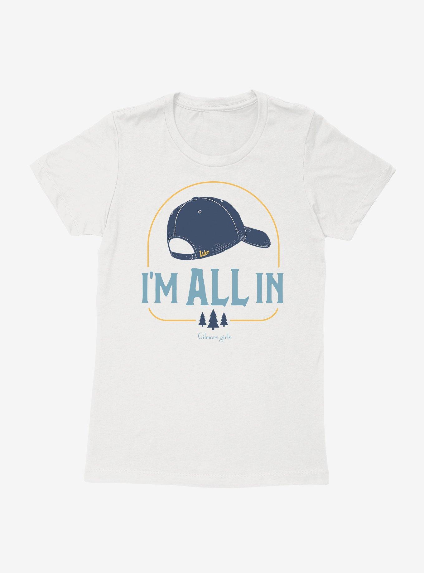 Glmore Girls I'm All In Luke Hat Womens T-Shirt, , hi-res