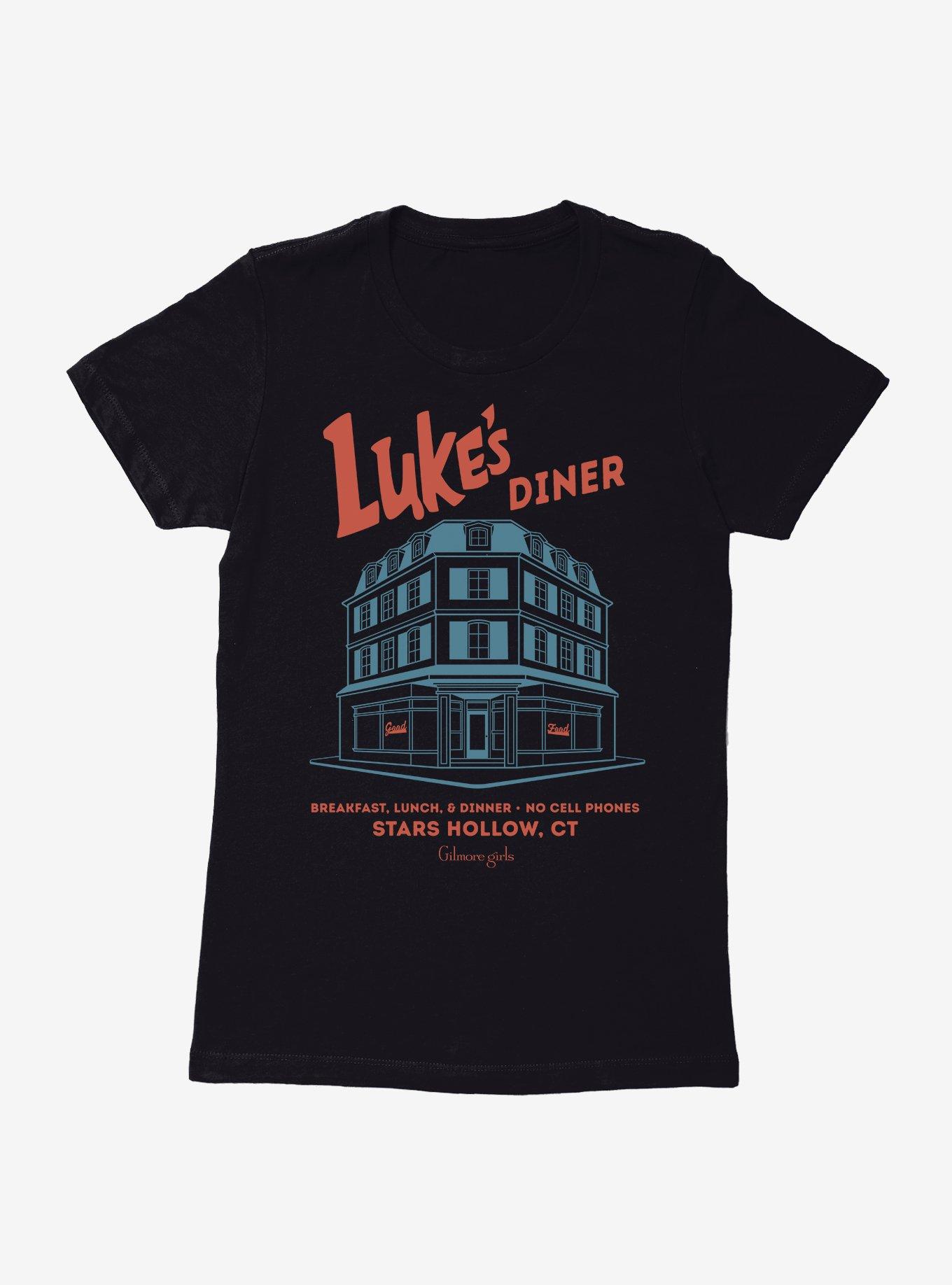 Gilmore Girls Luke's Diner No Cell Phones Womens T-Shirt, , hi-res