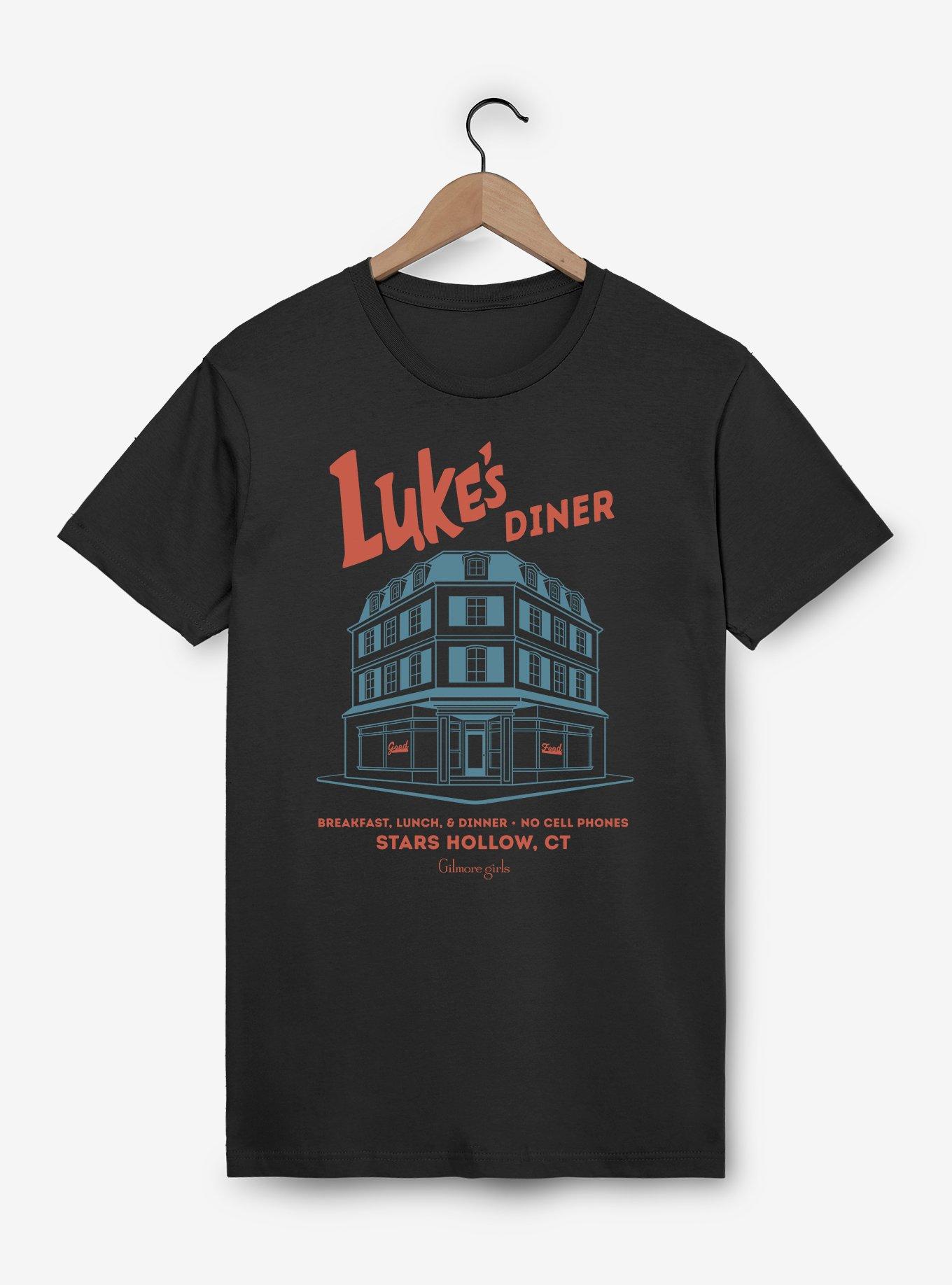 Gilmore Girls Luke's Diner No Cell Phones T-Shirt, , hi-res