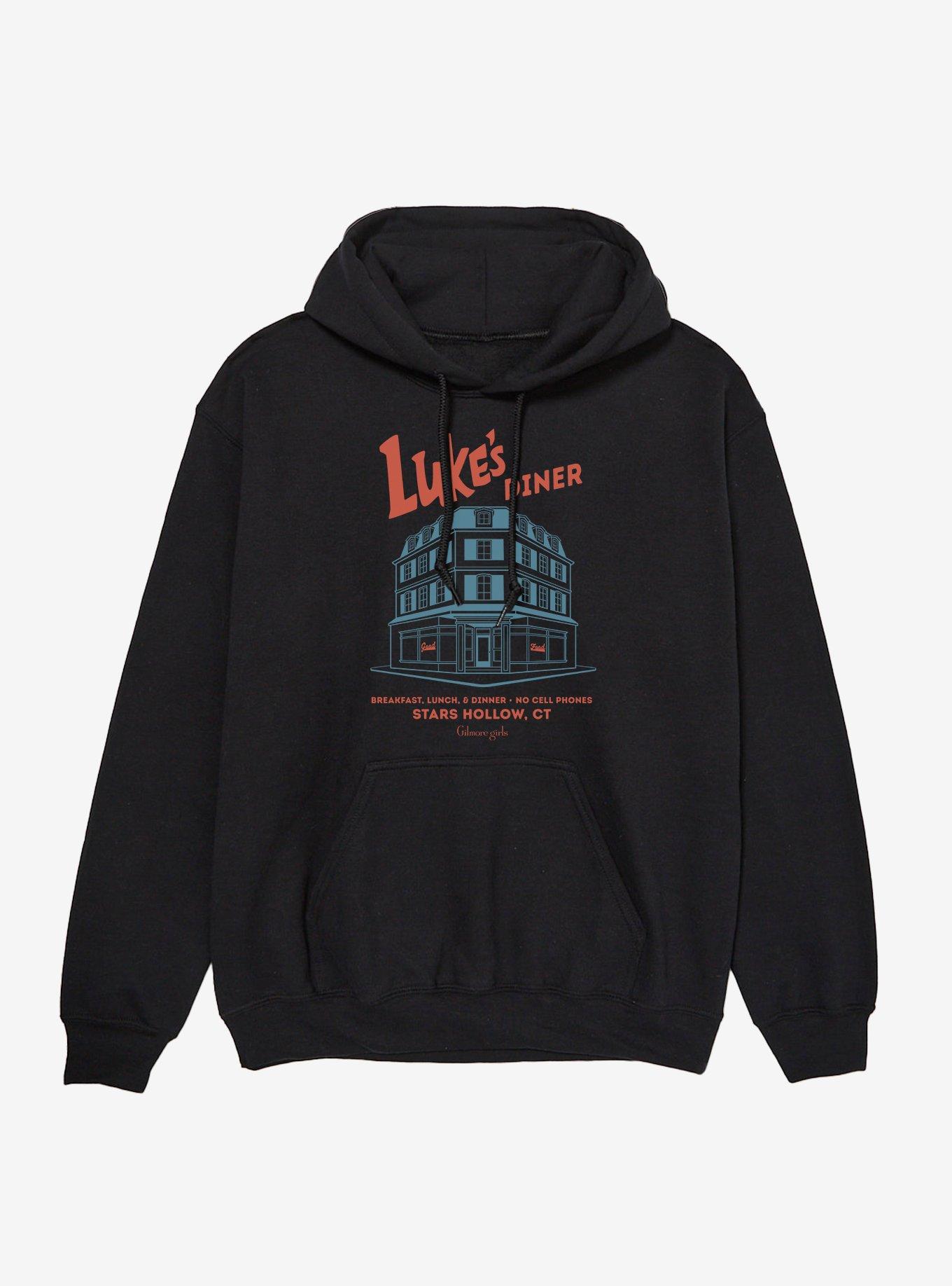 Gilmore Girls Luke's Diner No Cell Phones Hoodie, , hi-res