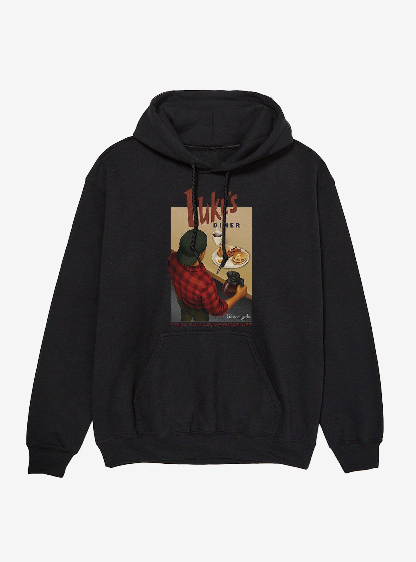 Gilmore Girls Luke's Diner Hartford Connecticut Hoodie, , hi-res