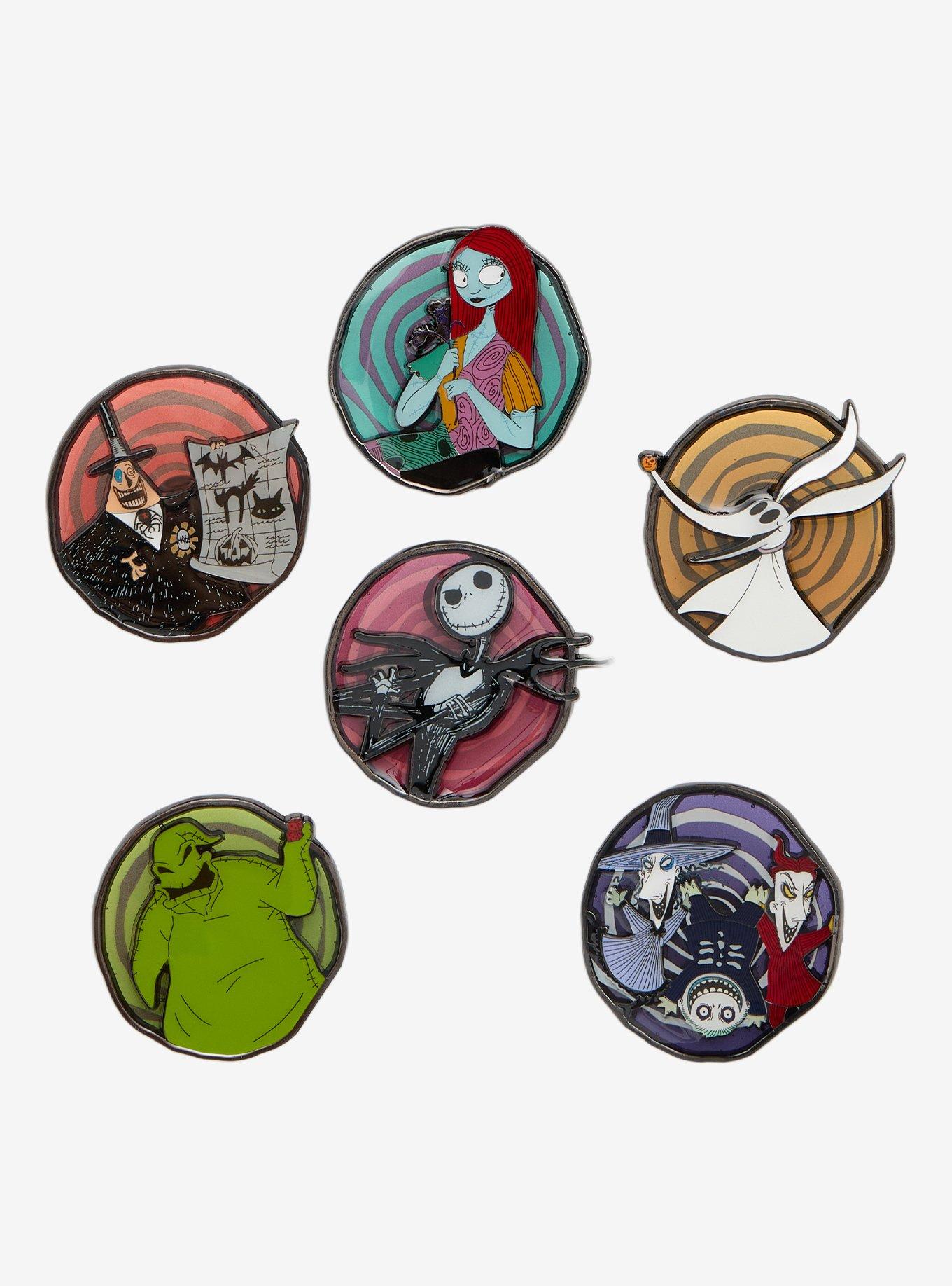 The Nightmare Before Christmas Spiral Blind Box Enamel Pin Hot Topic Exclusive