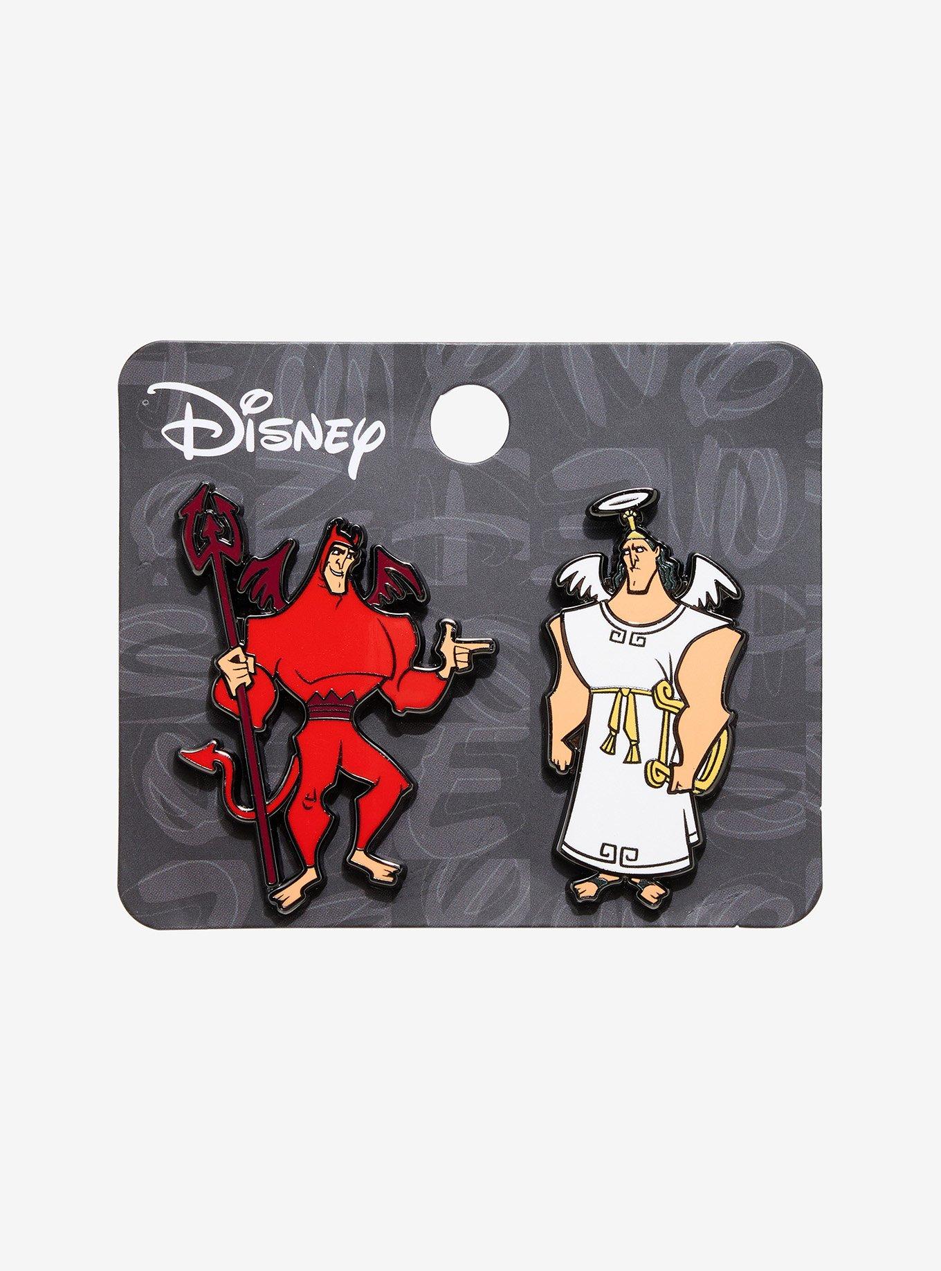 Disney The Emperor's New Groove Kronk Angel & Devil Enamel Pin Set