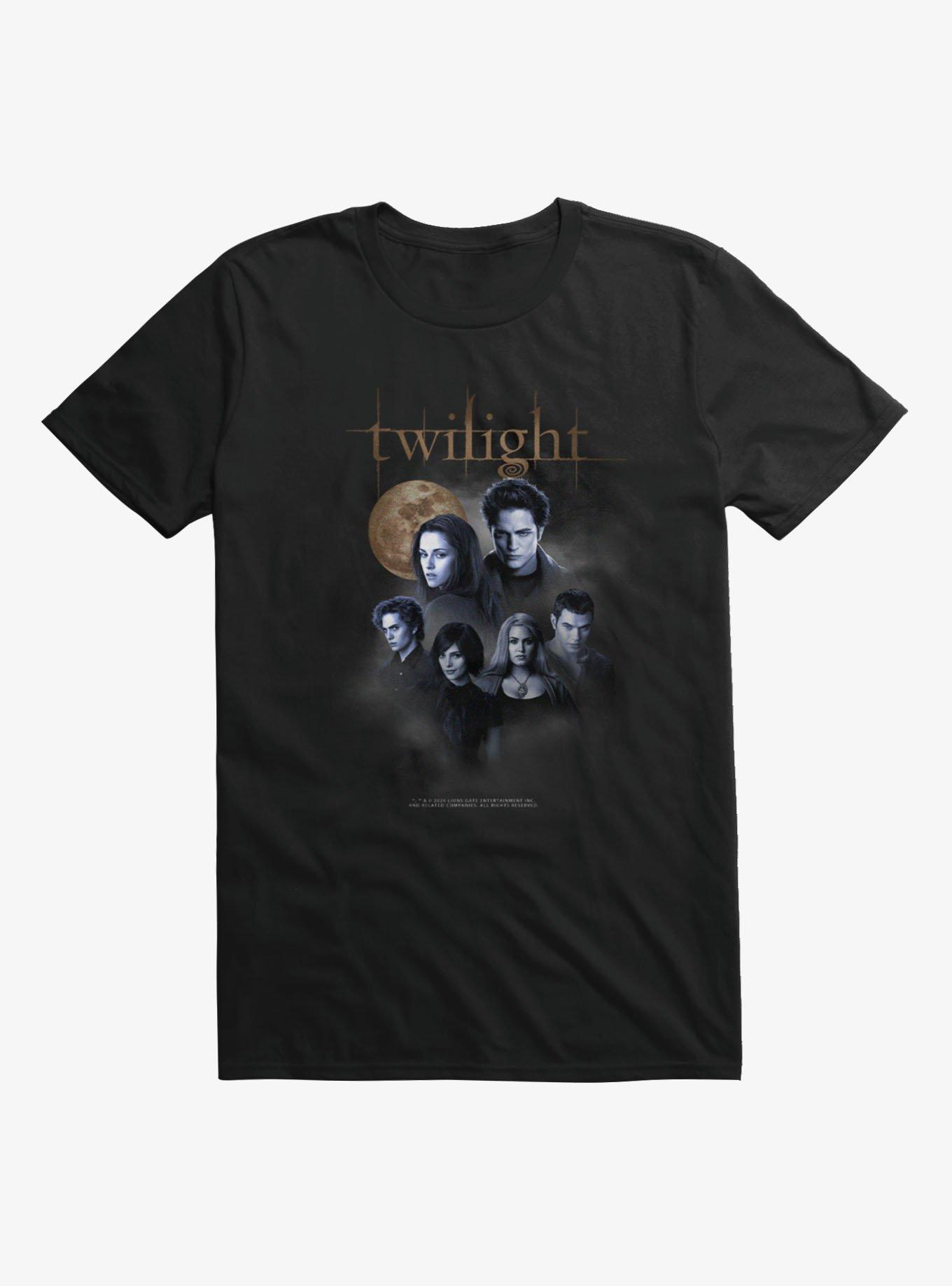 Twilight Full Moon Cullen Family T-Shirt, BLACK, hi-res