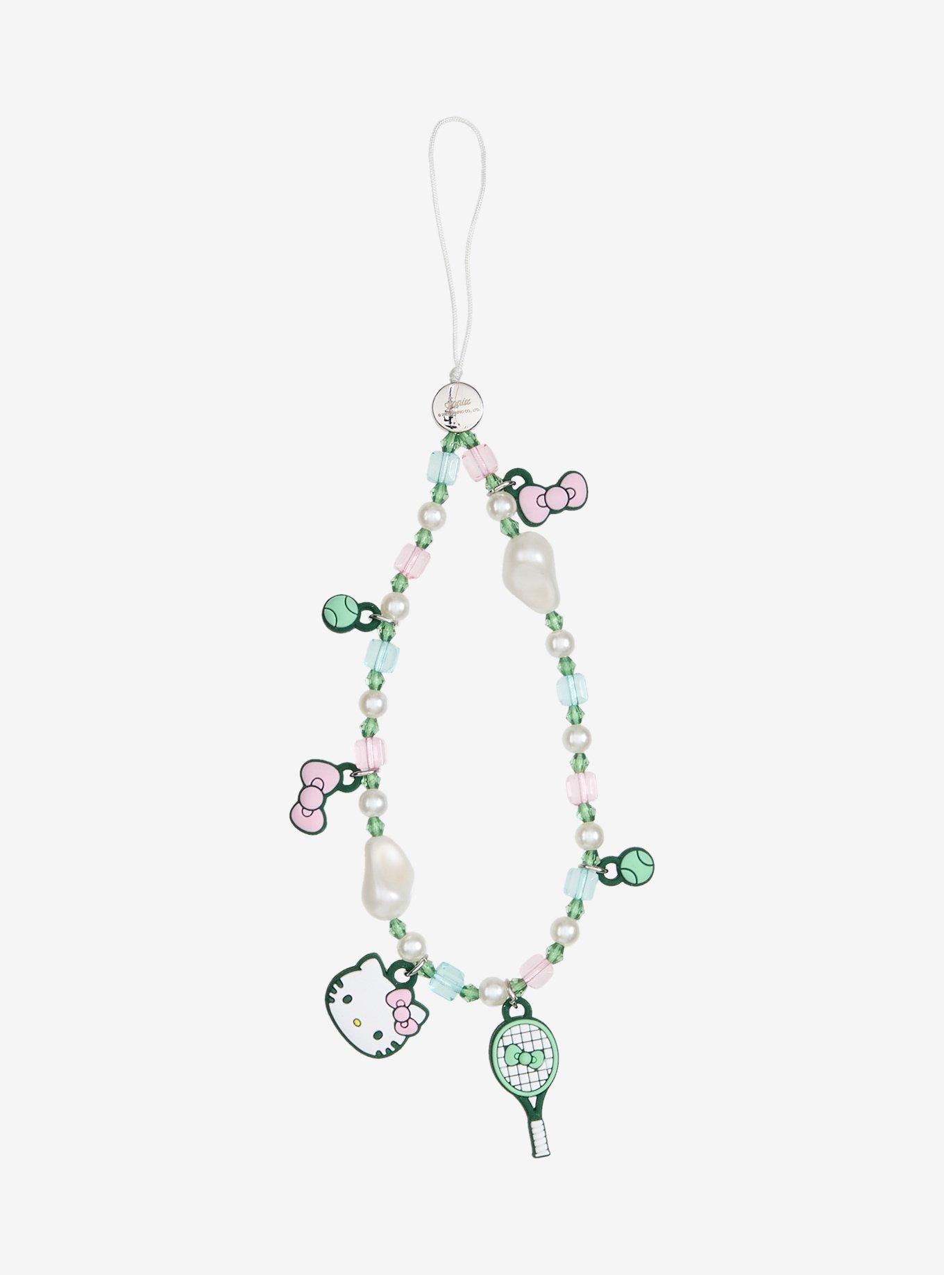 Sonix Hello Kitty Tennis Bead Phone Charm, , hi-res